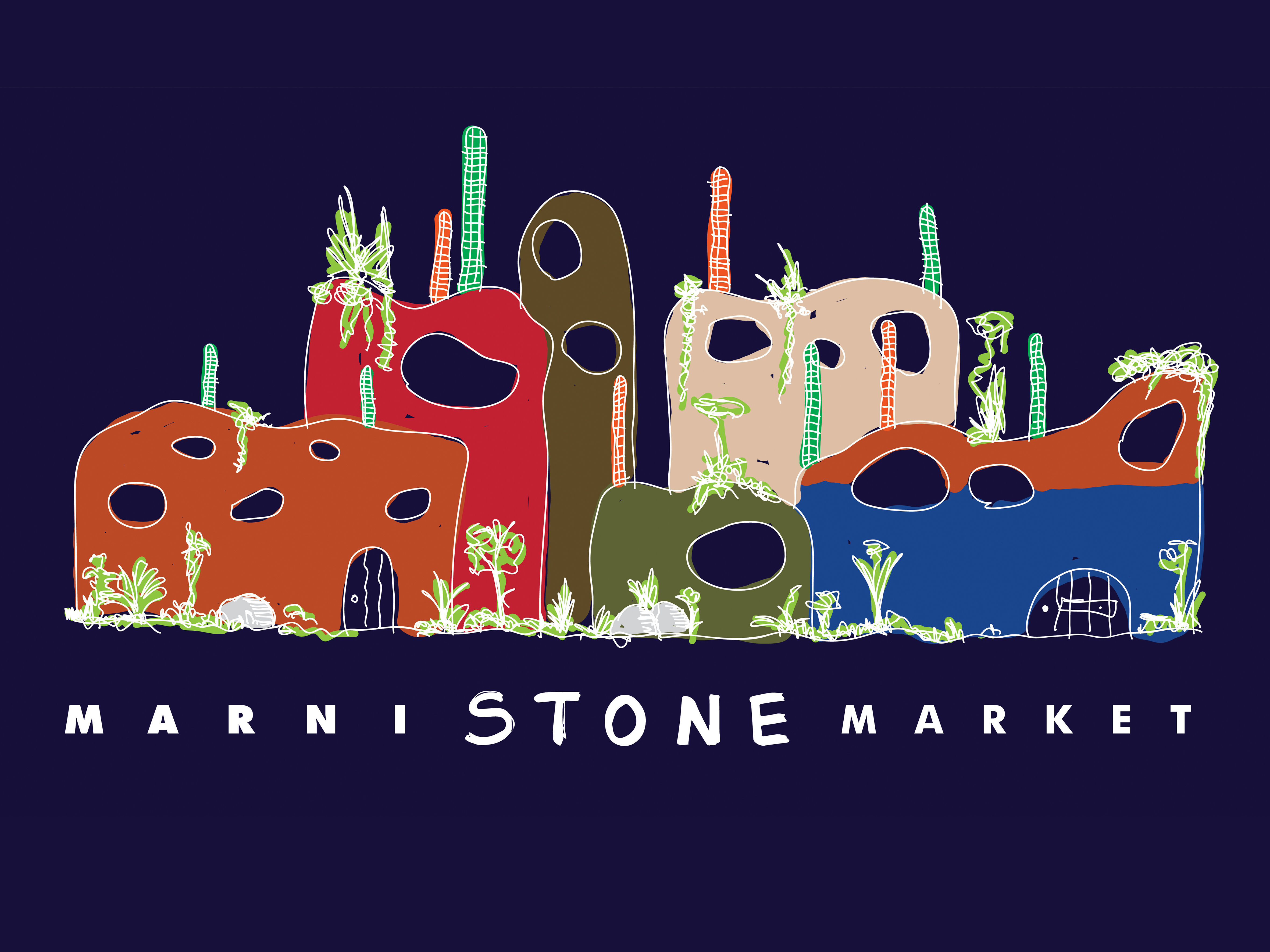 Marni Stone Market at Omotesando Hills