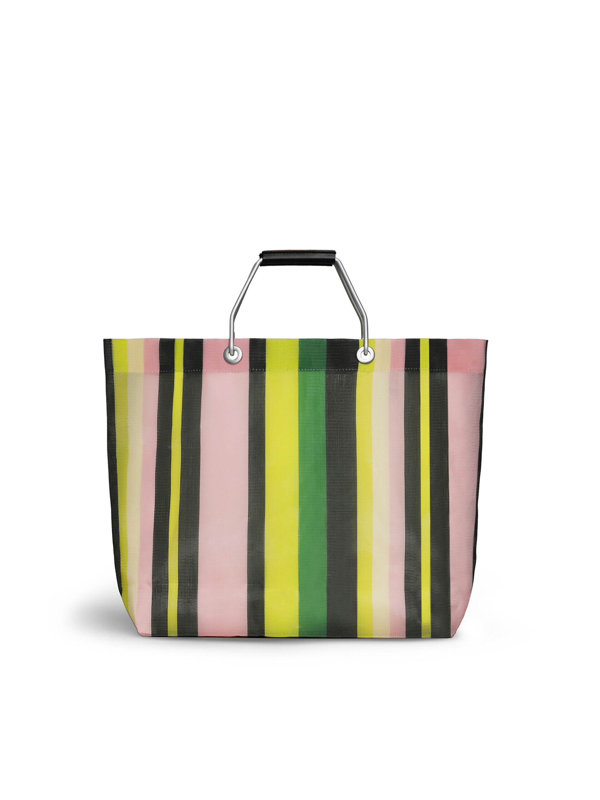 MARNI MARKET STRIPE multicolour pink Bag | Marni