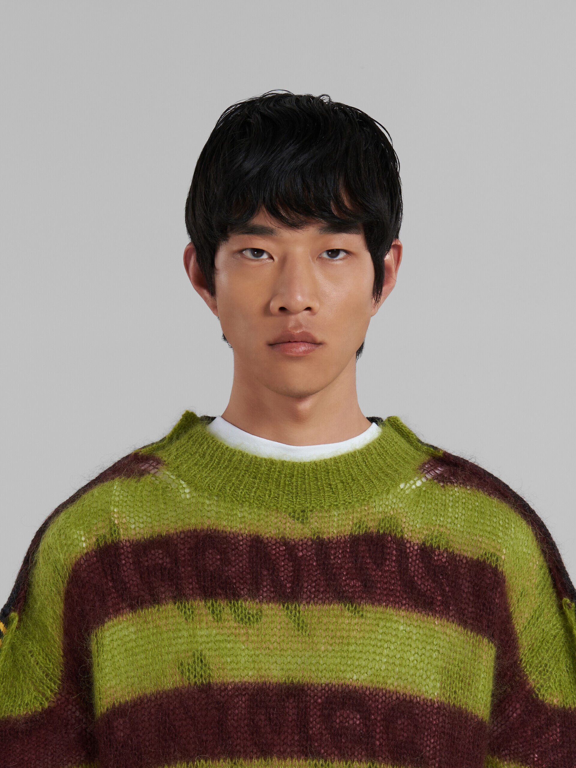 Marni Black Striped Sweater