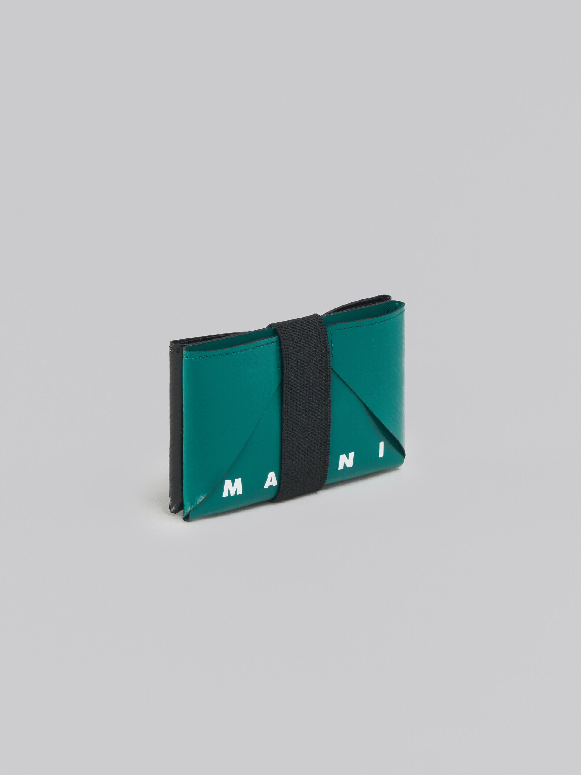 グリーン、ブラック カードケース | Marni