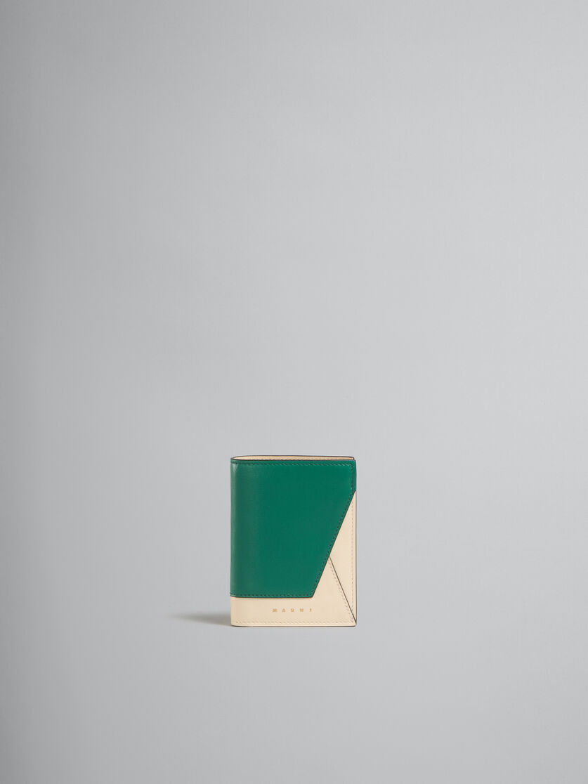 CELINE, Logo-Print Leather Cardholder, Men, Green