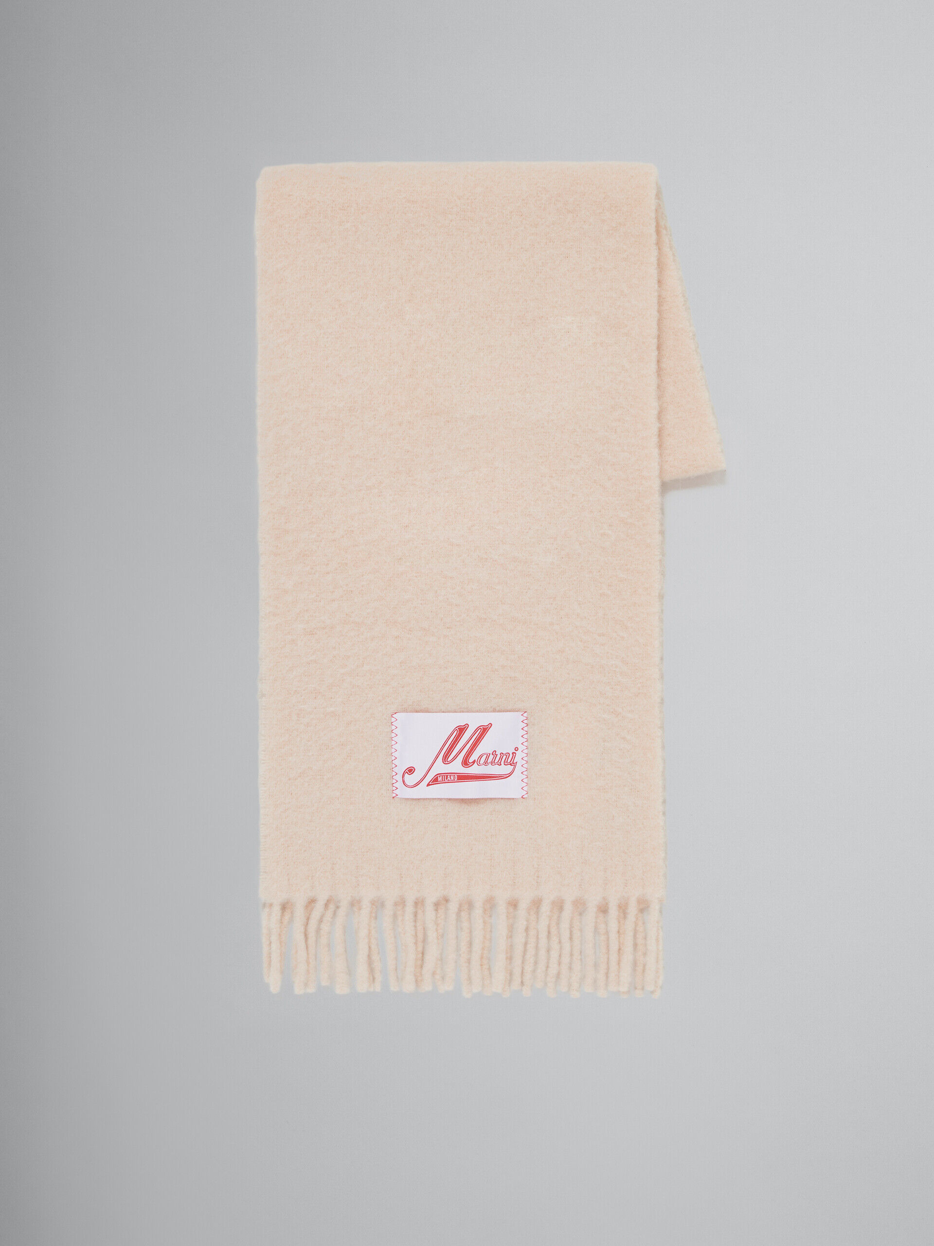 ロースピンク アルパカ製スカーフ | Marni