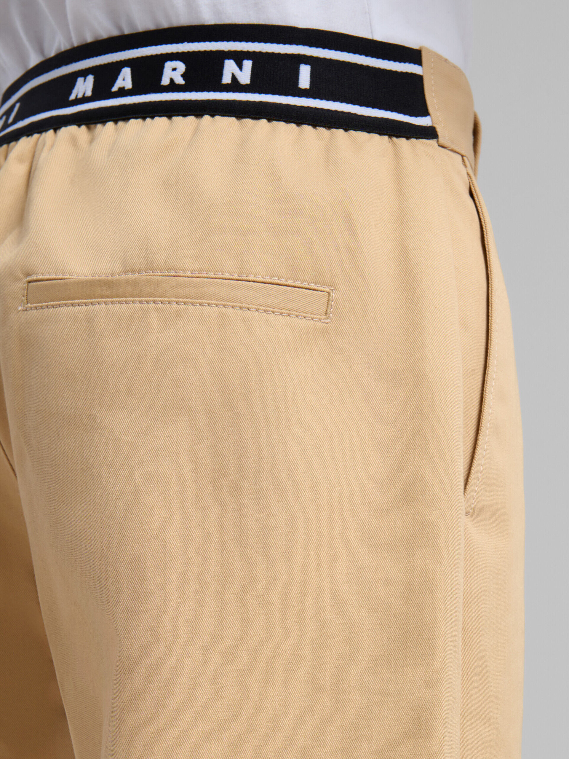 Technical gabardine trousers | Pants | Men's | Ferragamo GB