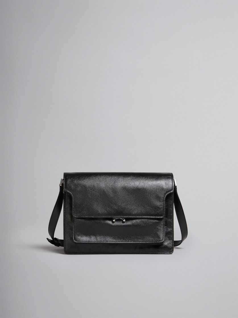 Marni Trunk Soft Shoulder Bag - Woman Shoulder Bags Black One Size