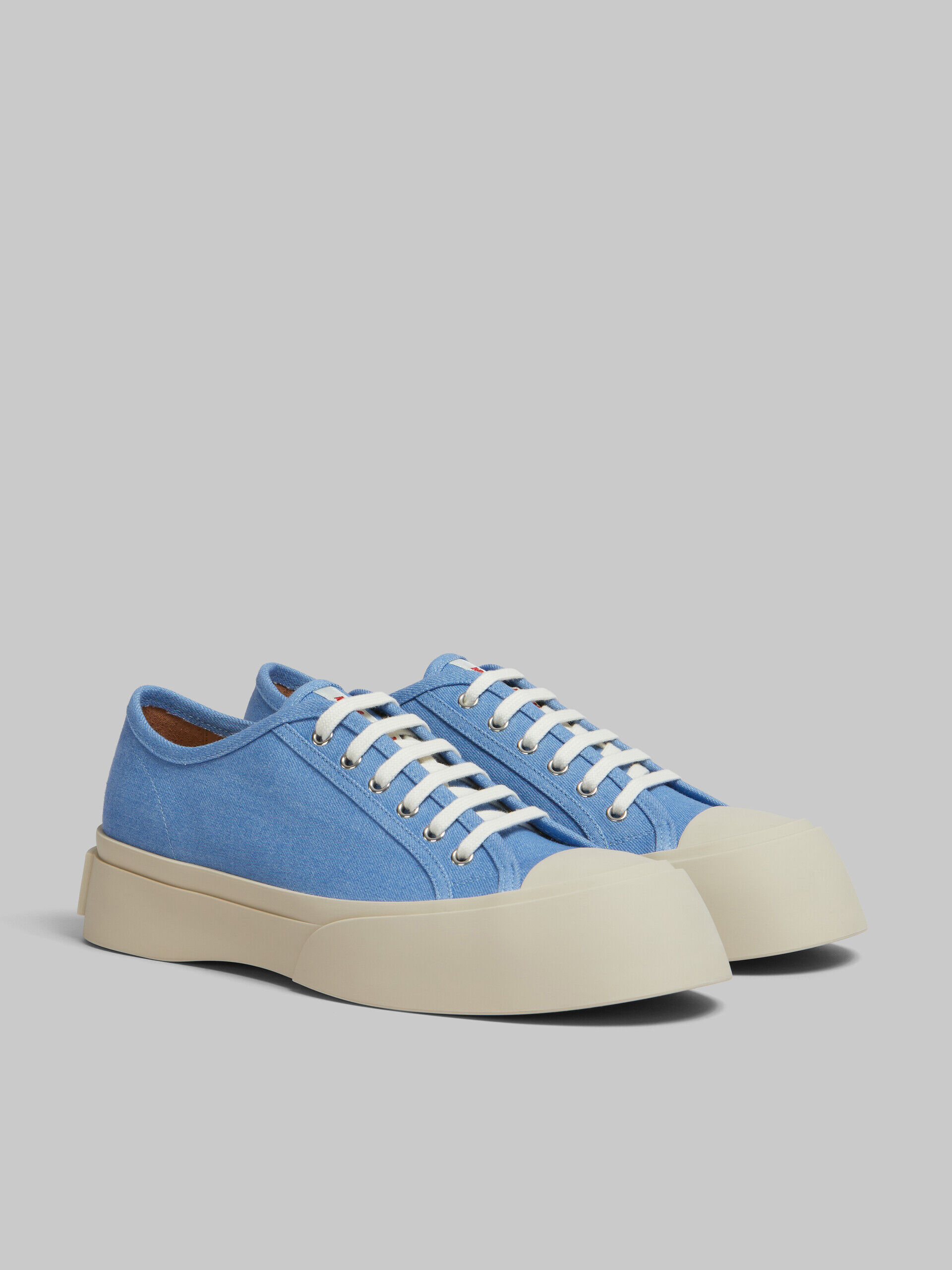 Marni Pablo leather sneakers - Blue