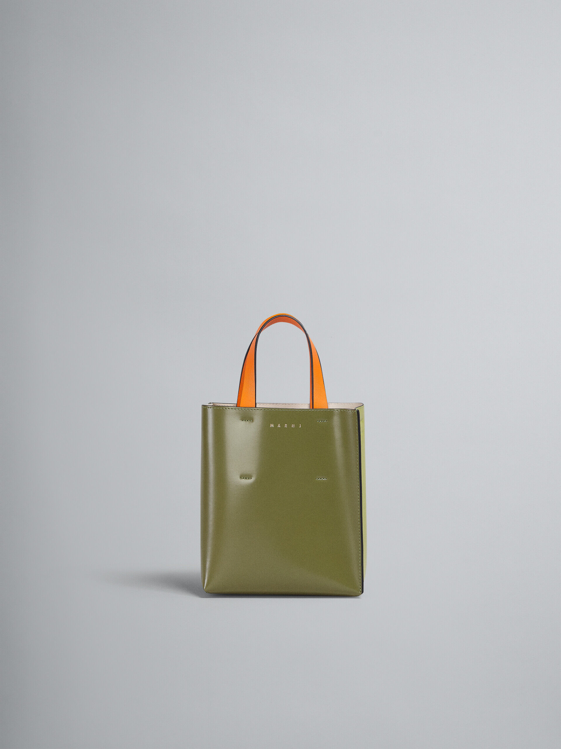MUSEO mini bag in green leather | Marni