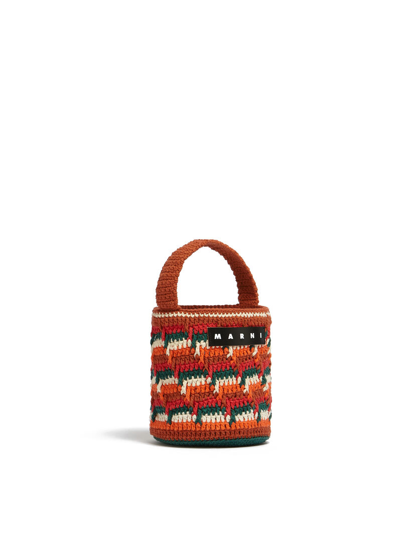 Borsa MARNI MARKET ROSAL in crochet blu - Borse shopping - Image 2