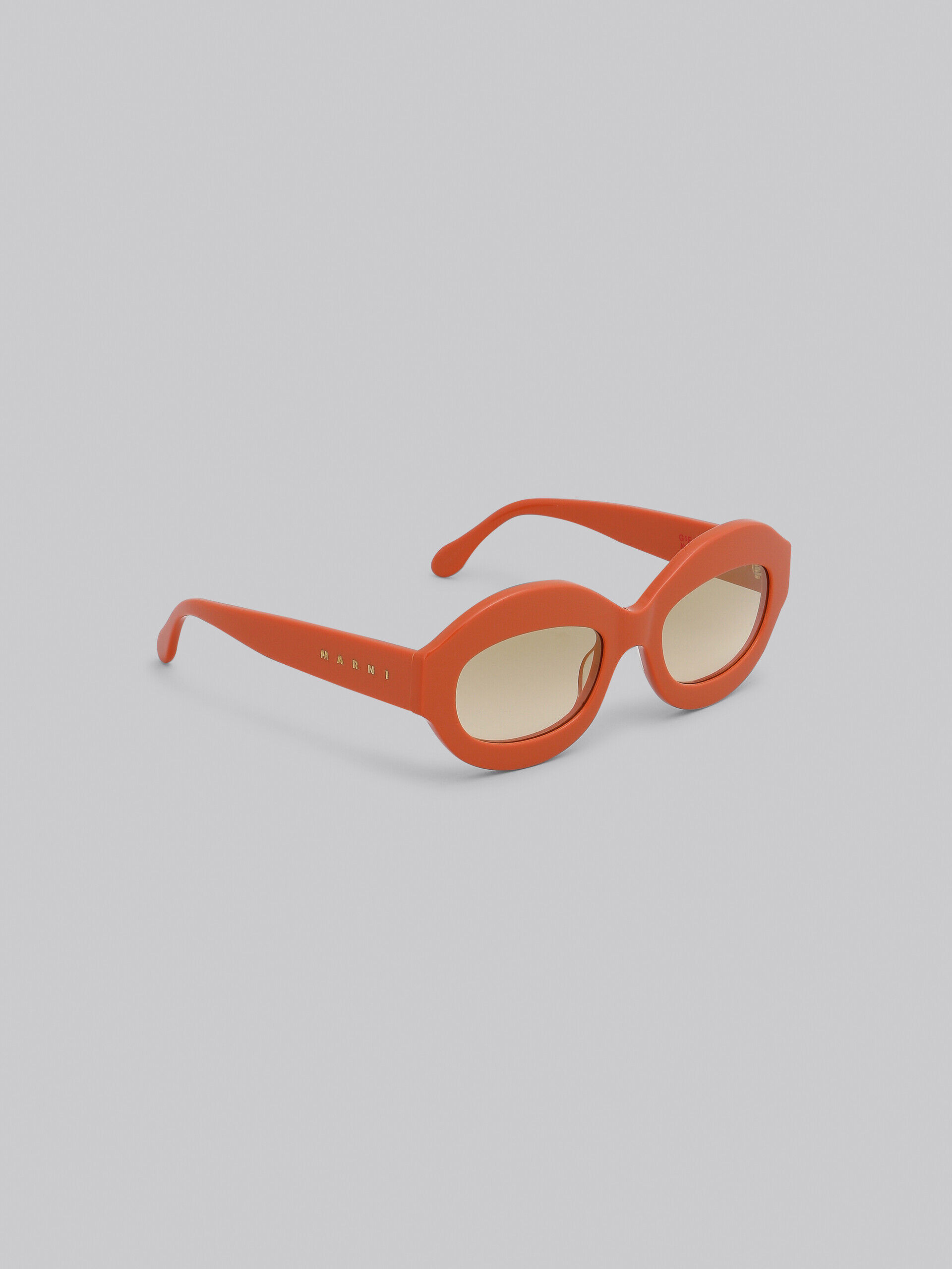 Orange Ik Kil Cenote acetate sunglasses | Marni