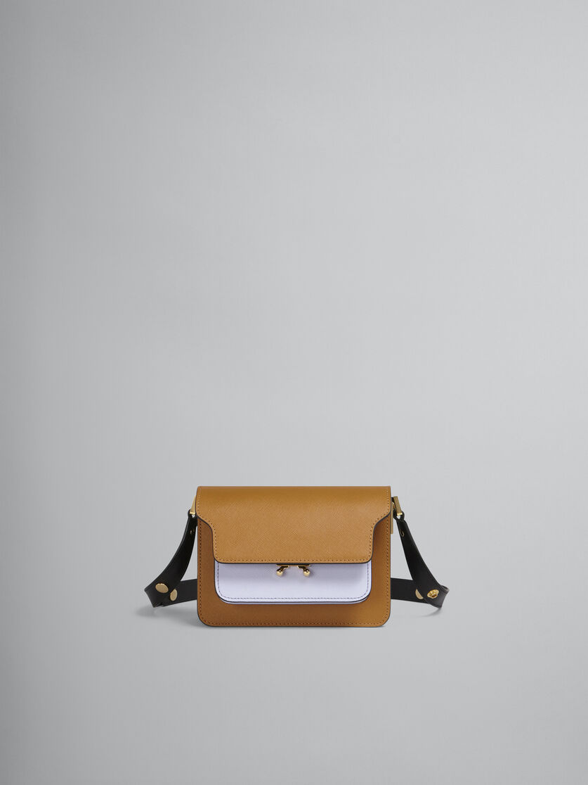 Trunk Bag EW fra MARNI I Gold Brown/Quartz → køb her