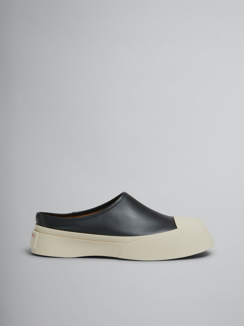 Sabot Pablo in pelle grigia - Sneakers - Image 1