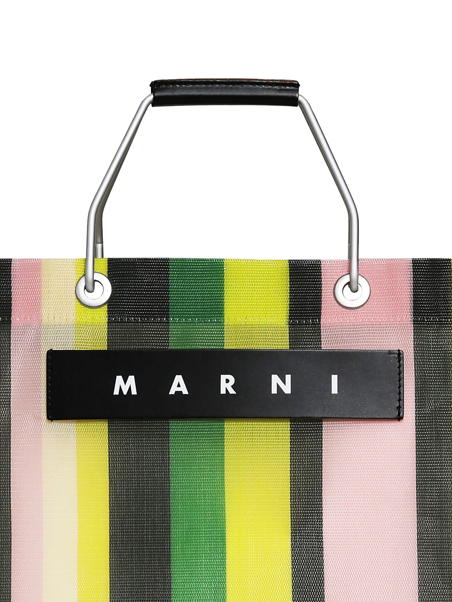 MARNI MARKET STRIPE multicolour pink Bag | Marni