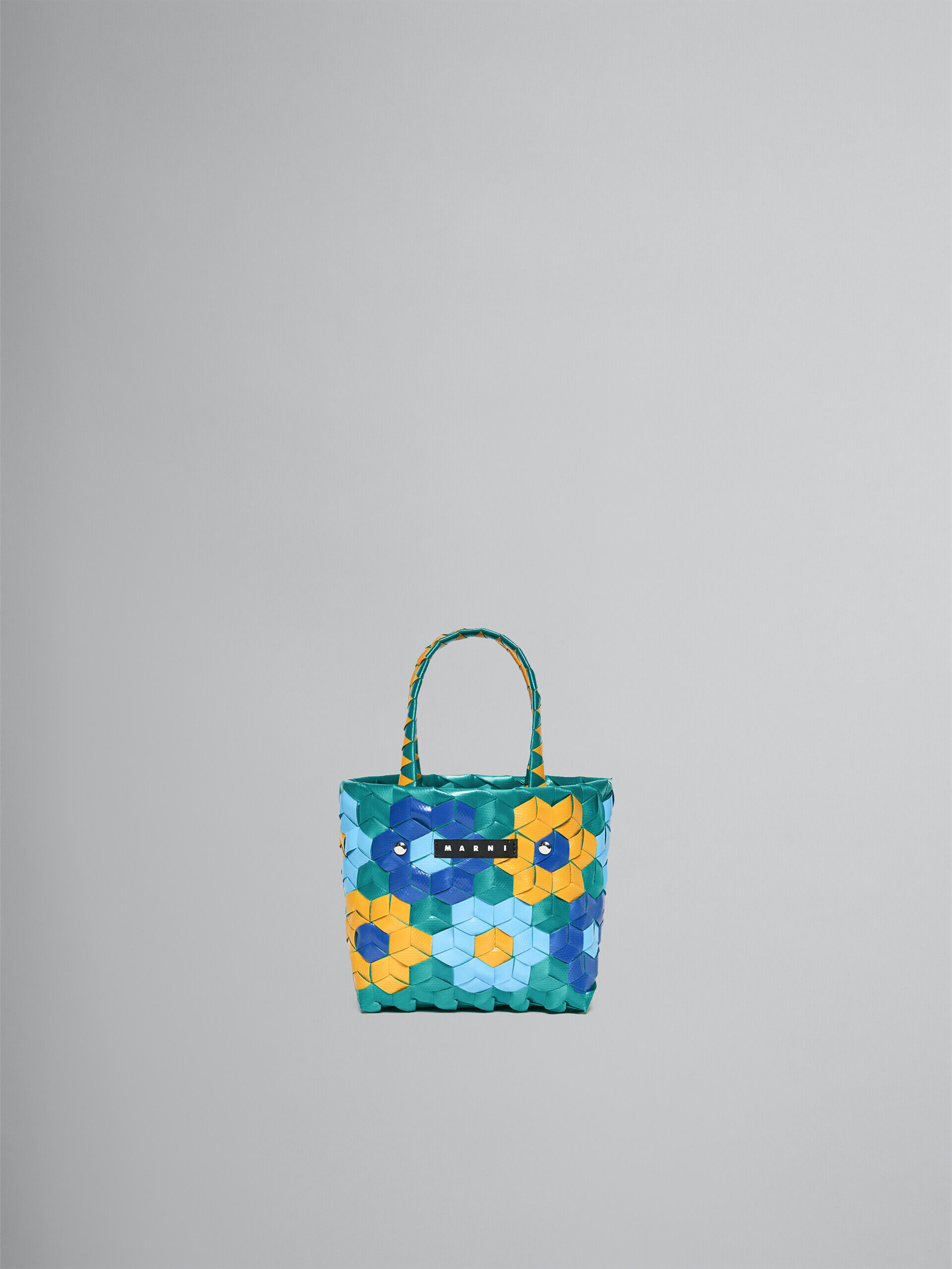 Green Sunflower woven bag | Marni
