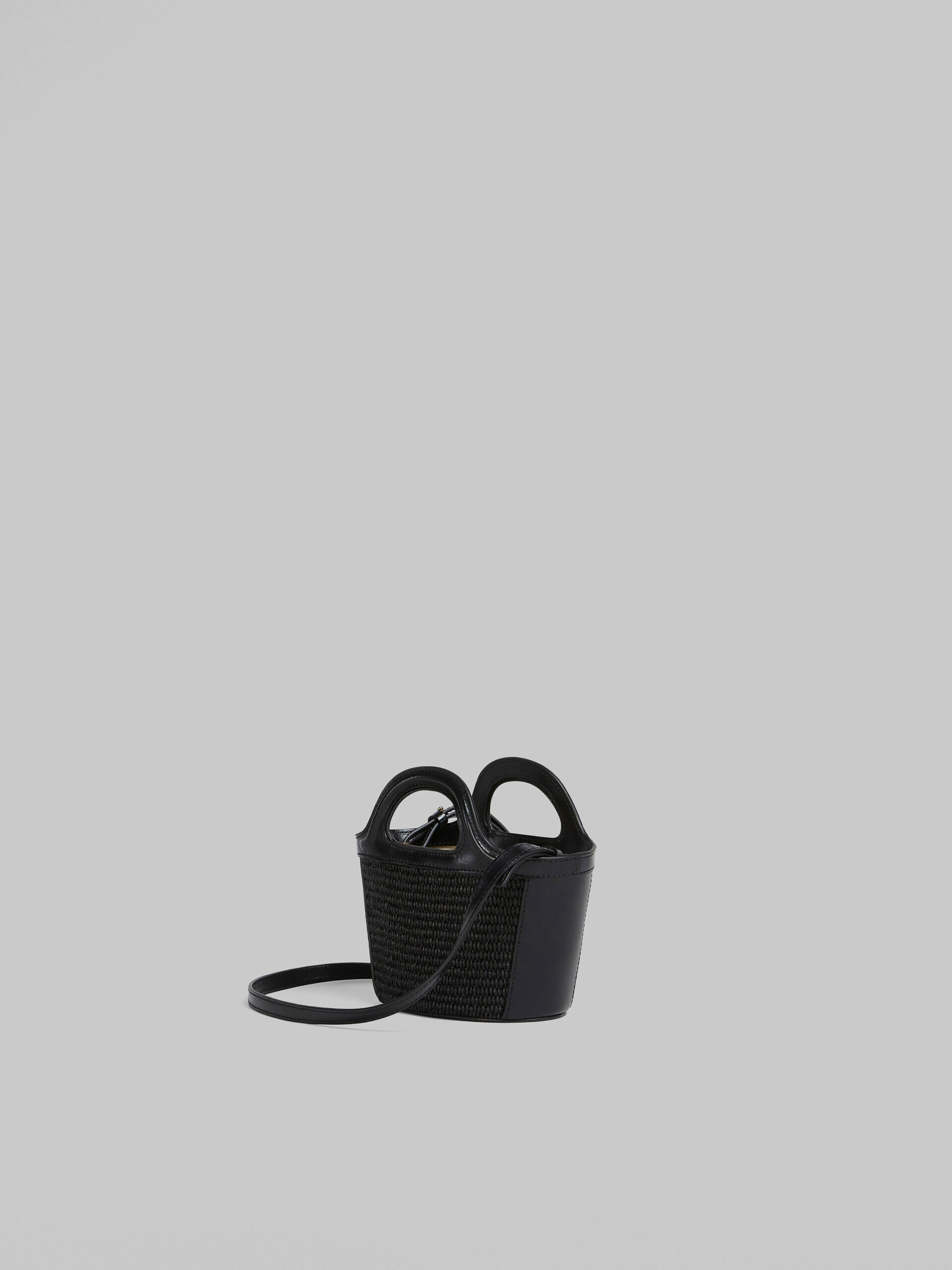 Marni Tropicalia leather mini bag - Black