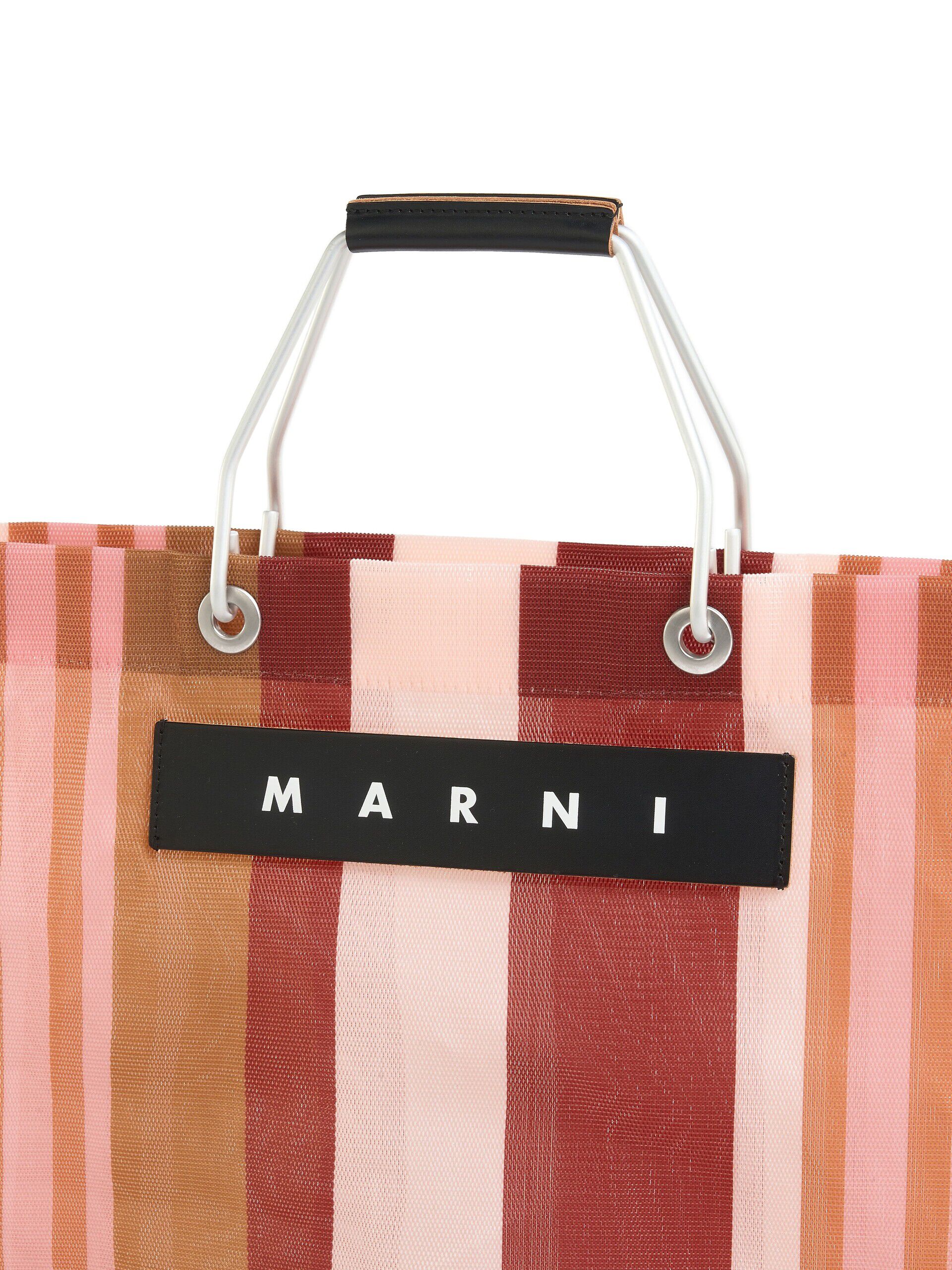 インディアンレッド MARNI MARKET STRIPE BAG | Marni