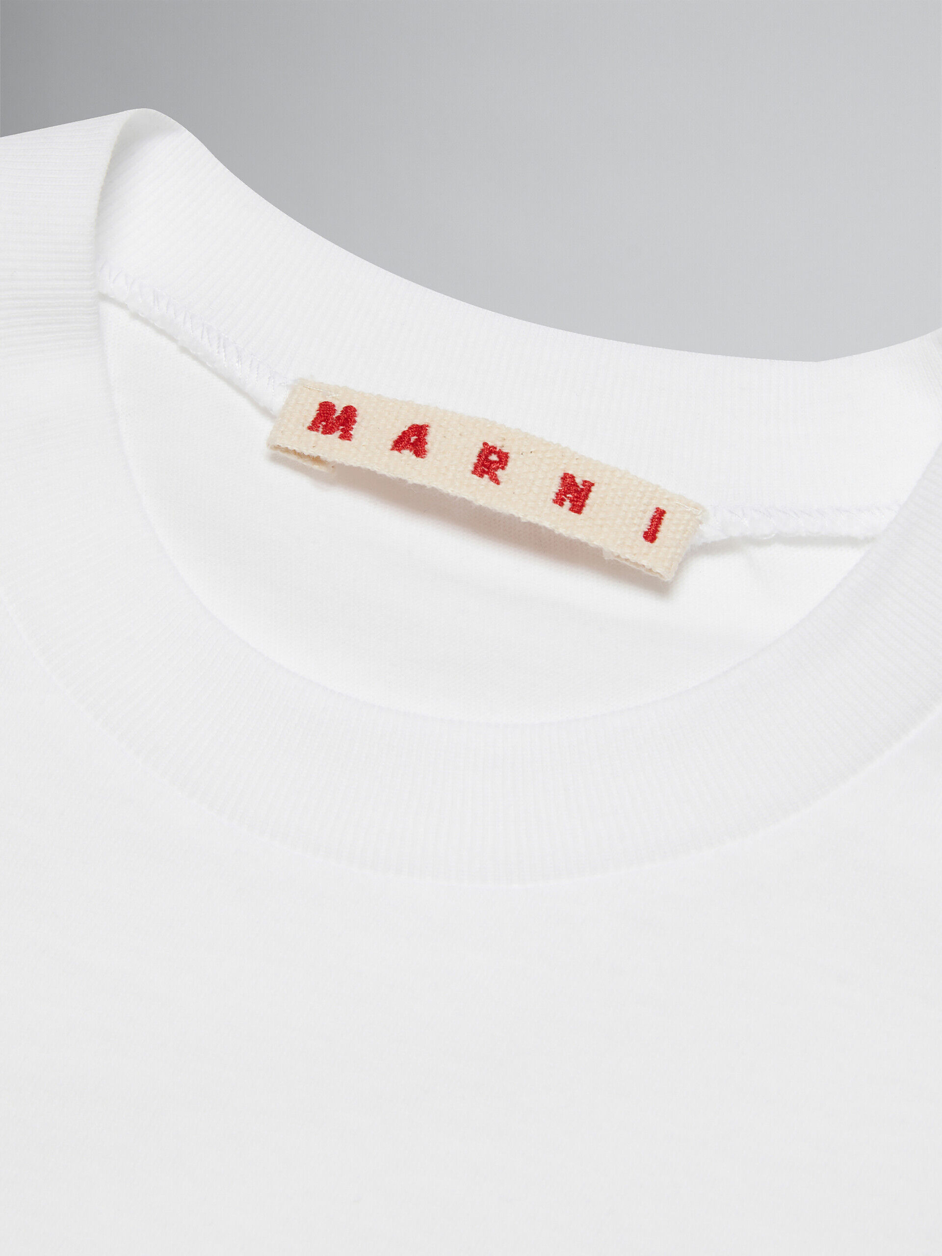 White t-shirt with pocket | Marni