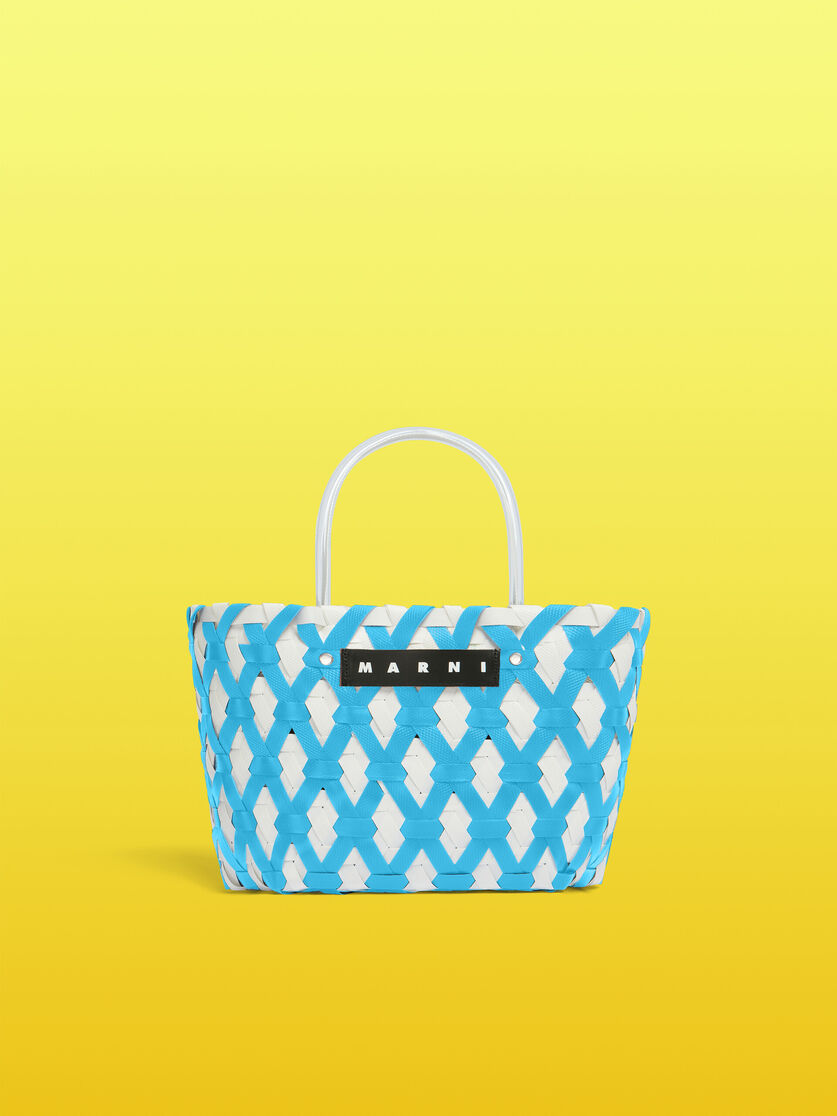 Light blue diamond MARNI MARKET tote bag - Shopping Bags - Image 1