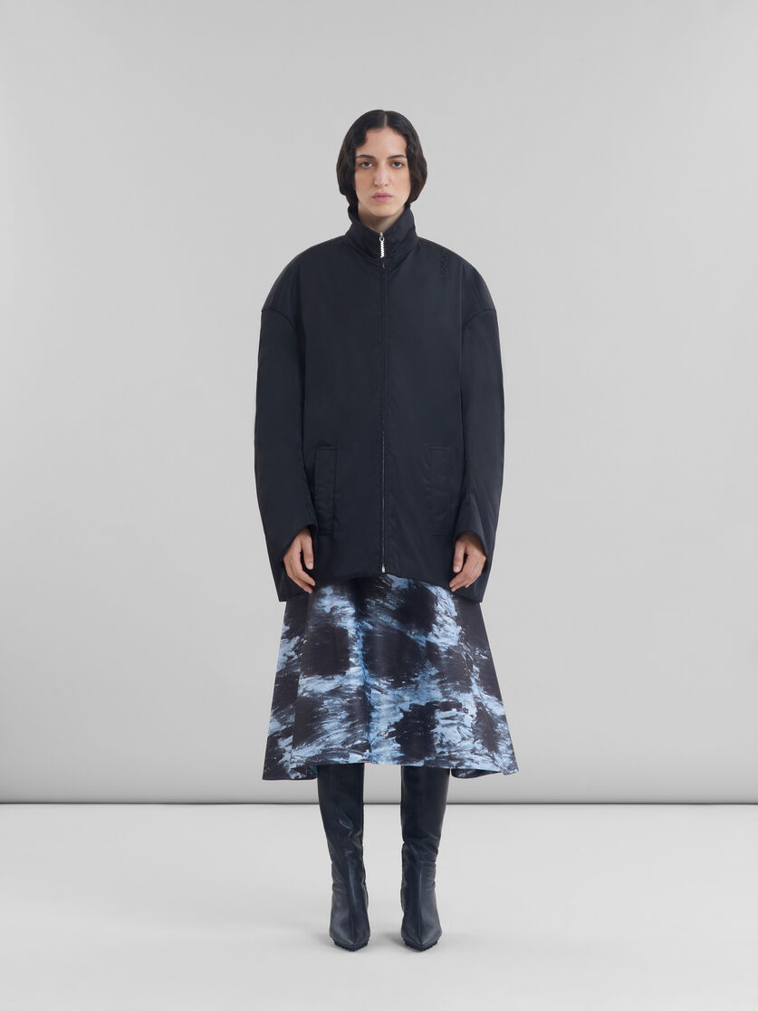 Parka in twill nero - Giacche - Image 2