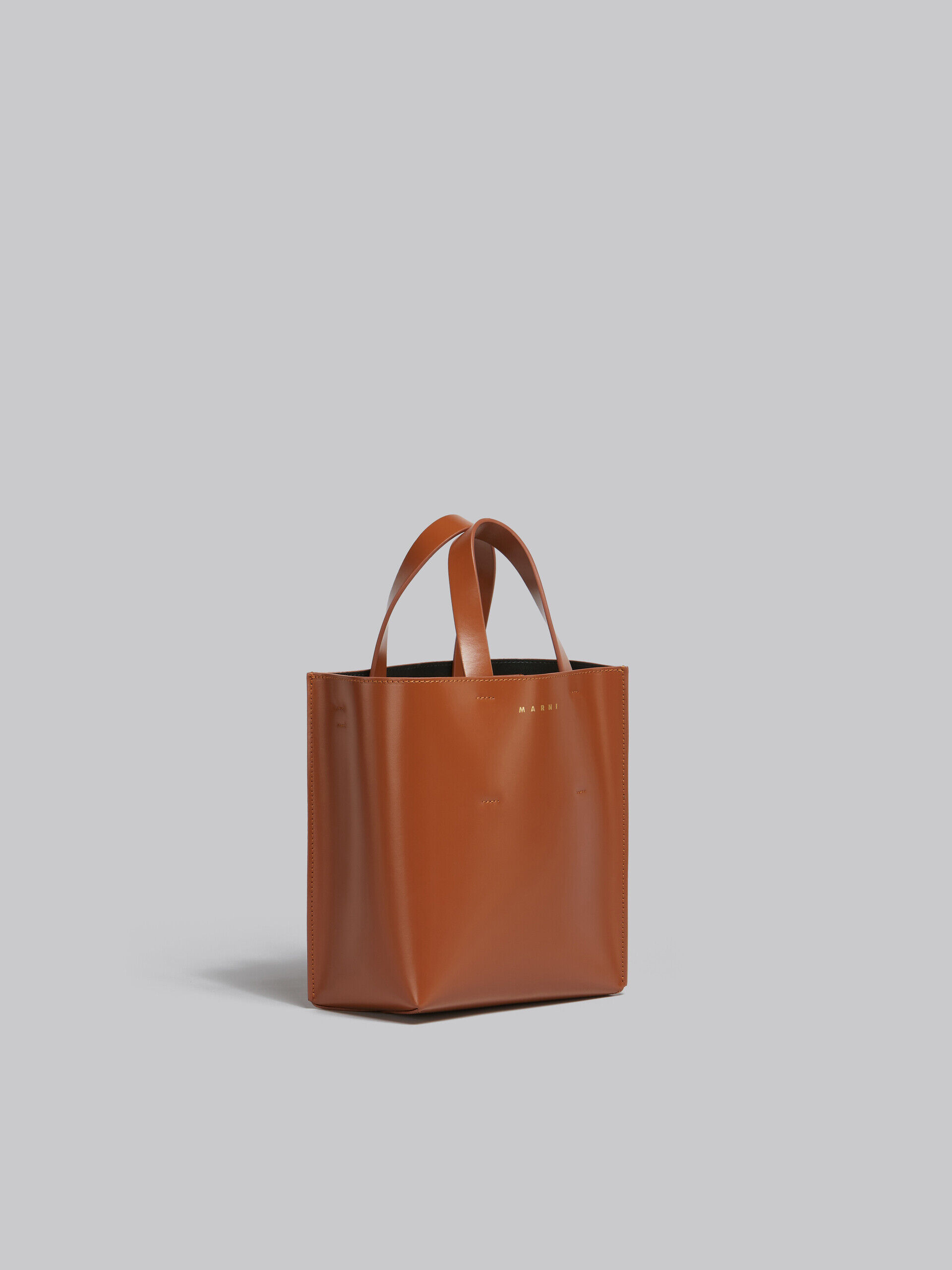 Museo Mini Bag in brown leather | Marni