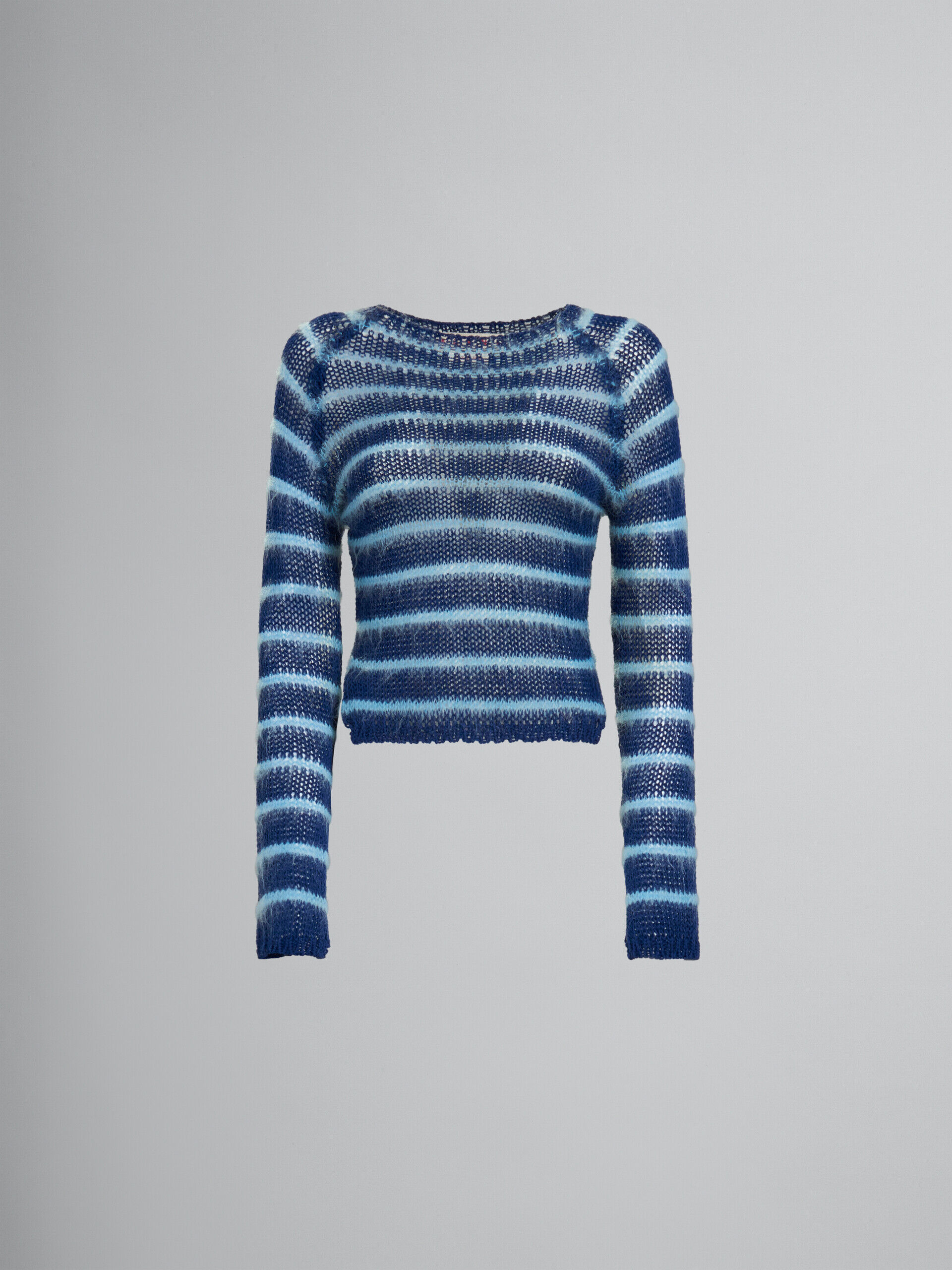 Marni Blue Striped Sweater