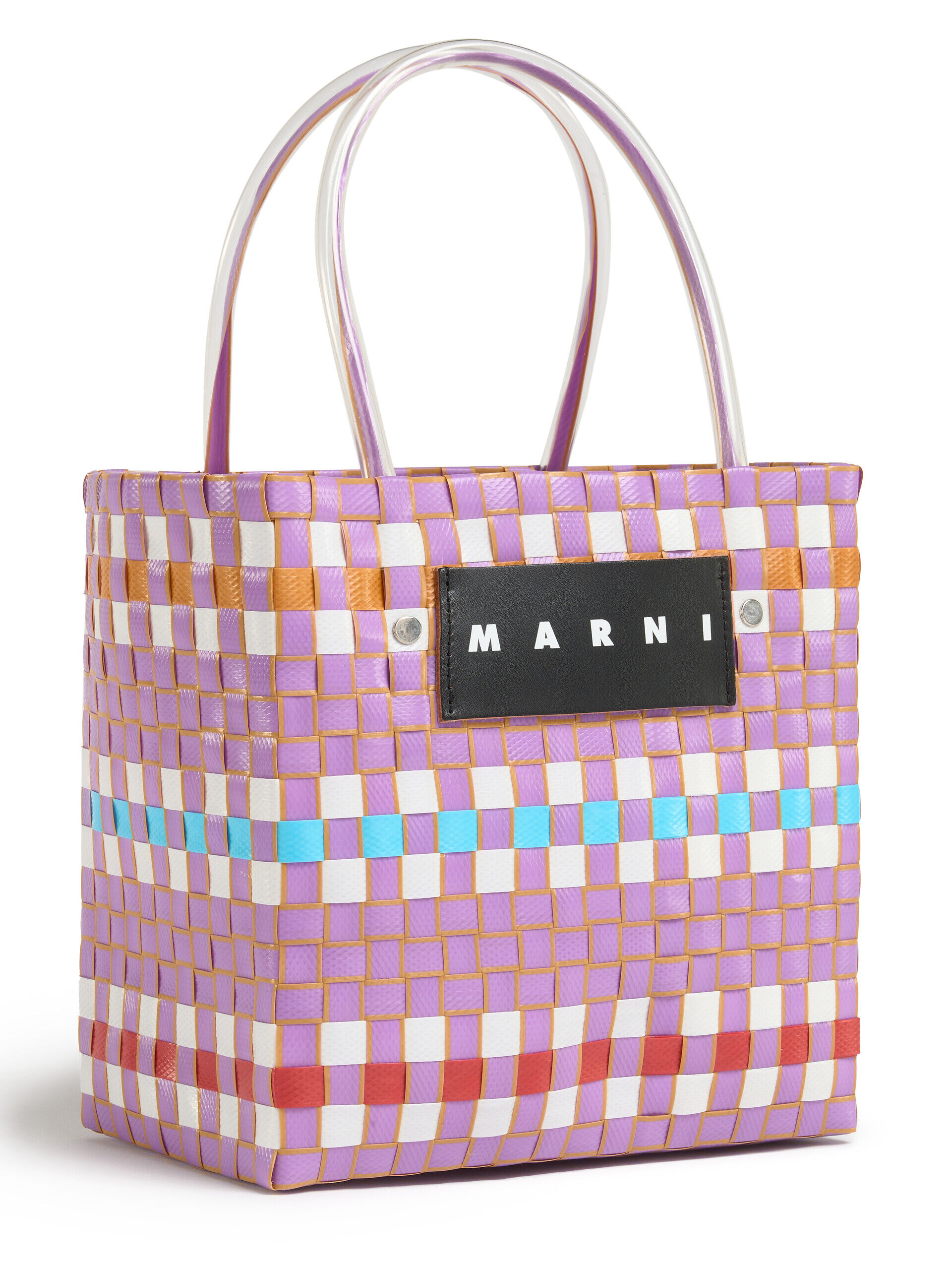 グリシンパープル MARNI MARKET MINI BASKET BAG | Marni