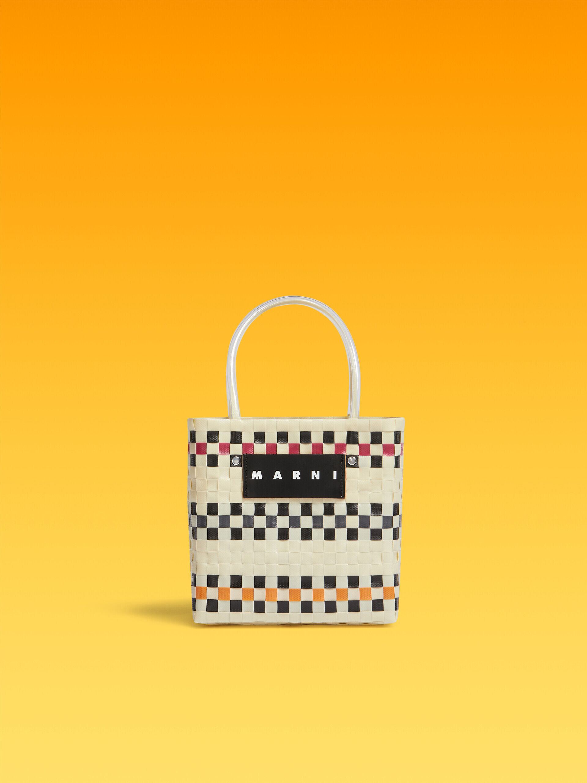 アイボリー MARNI MARKET MINI BASKET BAG | Marni