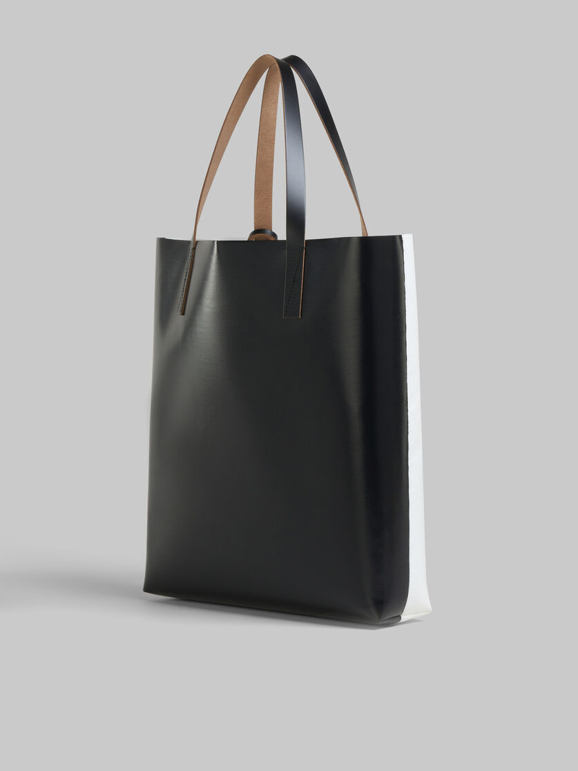 Marni Number Print Shopping Bag - White