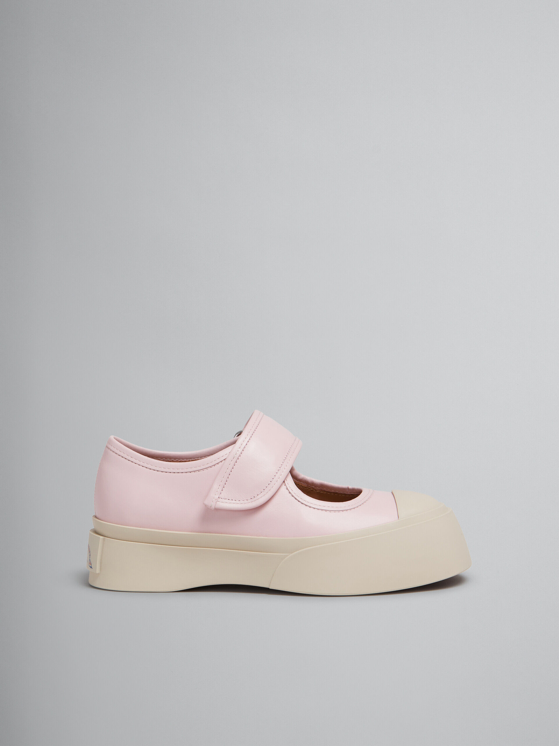 Light pink nappa leather Mary Jane sneaker | Marni