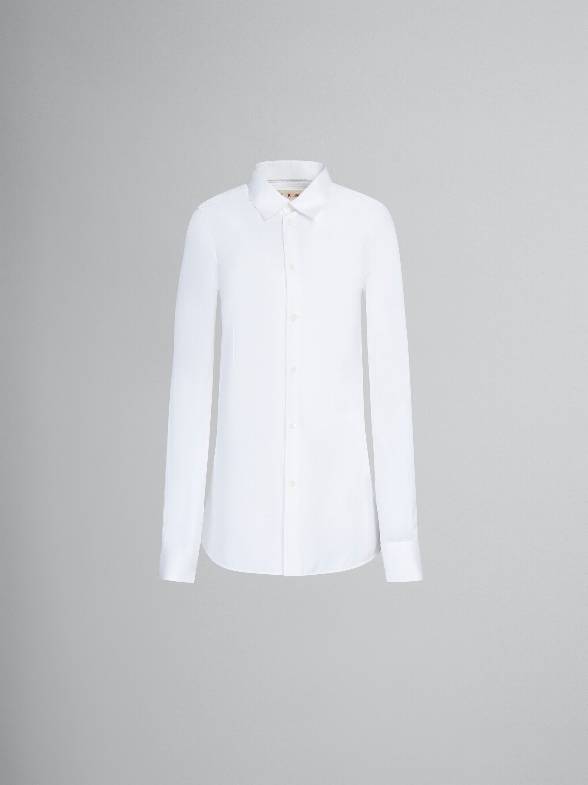 White deals poplin shirt