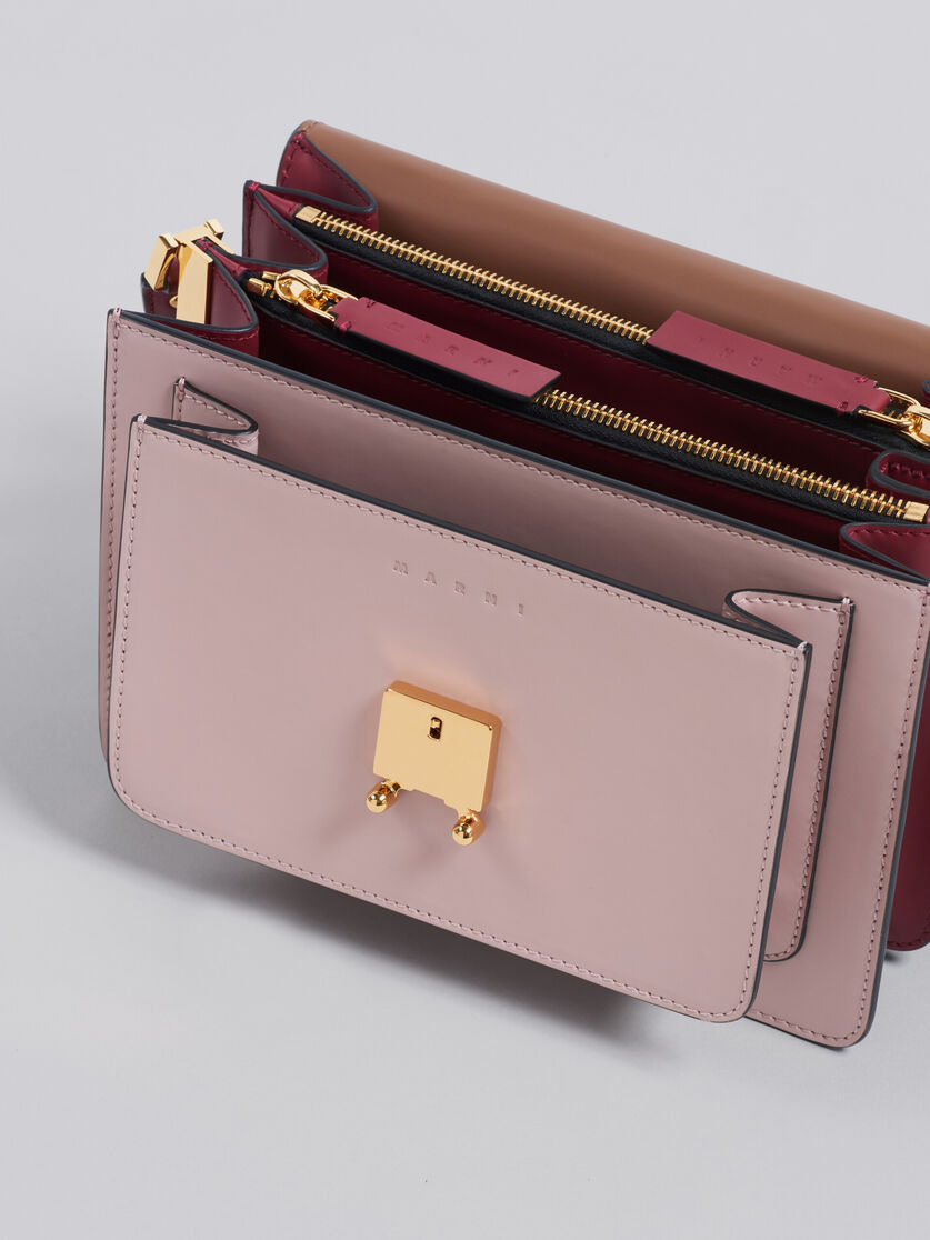 Marni Brown & Pink Nano Tri Trunk Bag for Women