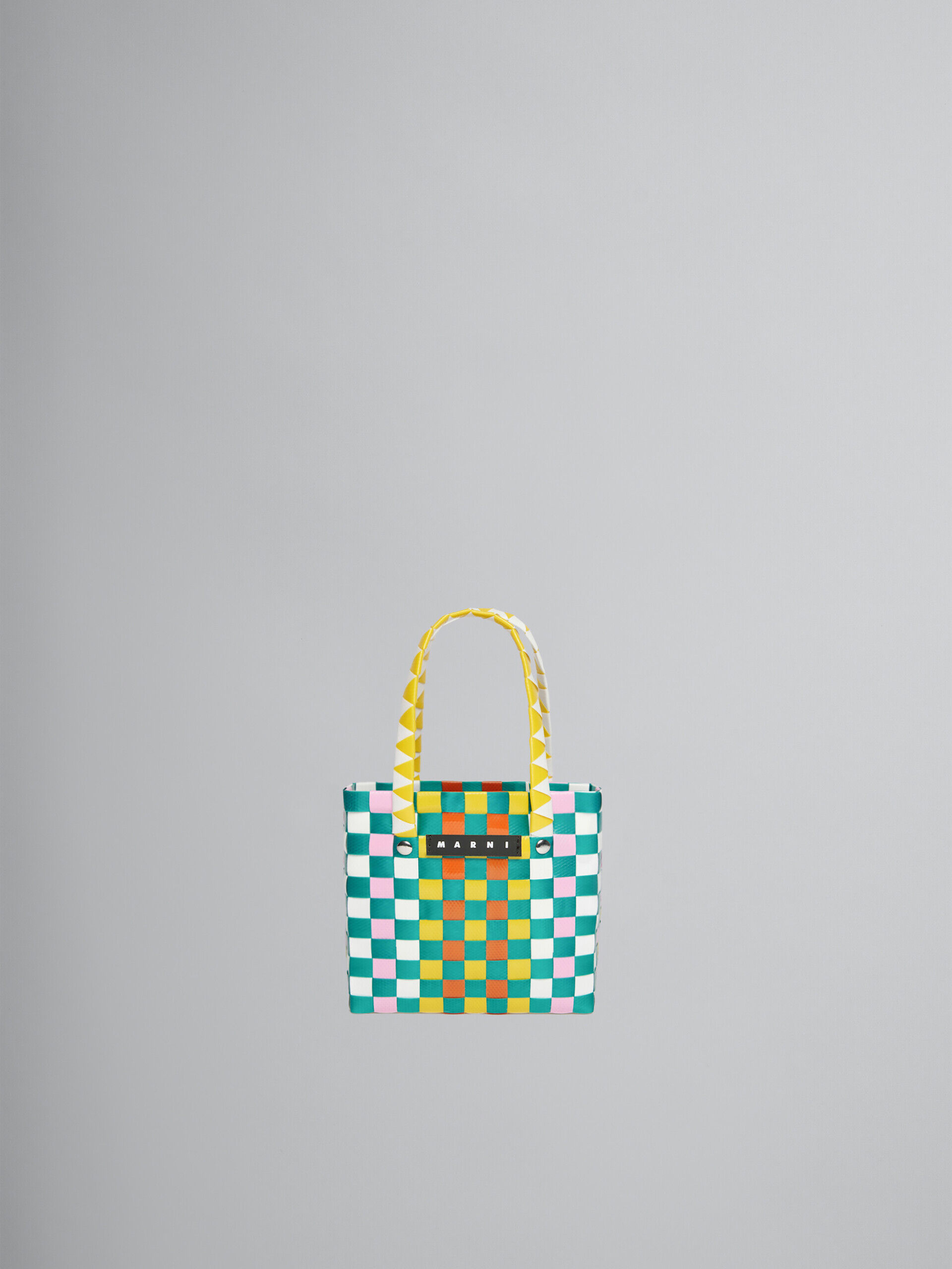 Multicolor Woven Micro Basket bag | Marni