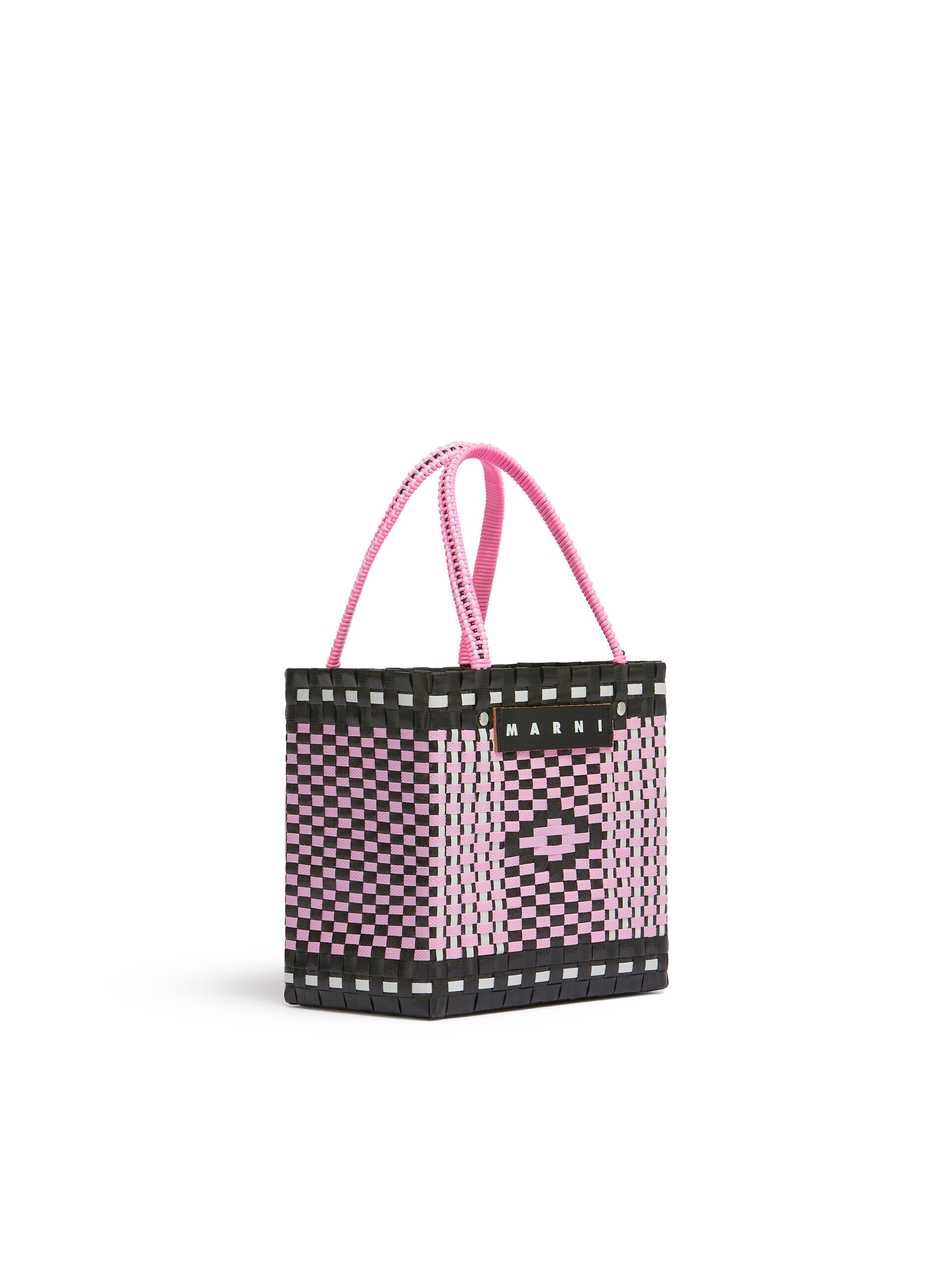 Pink diamond MARNI MARKET MINI BASKET Bag | Marni