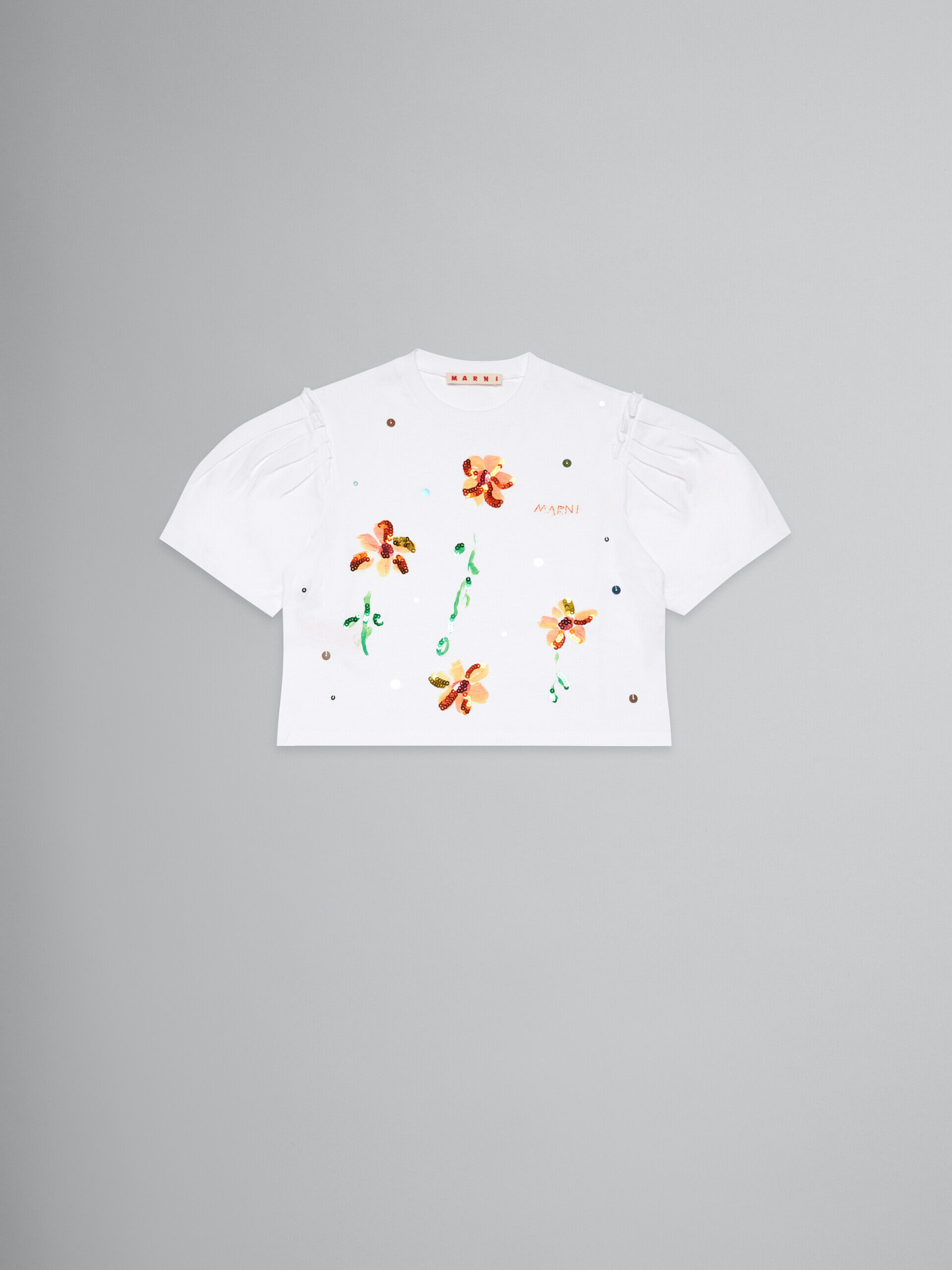 ホワイト Sunny Dayプリント Tシャツ | Marni