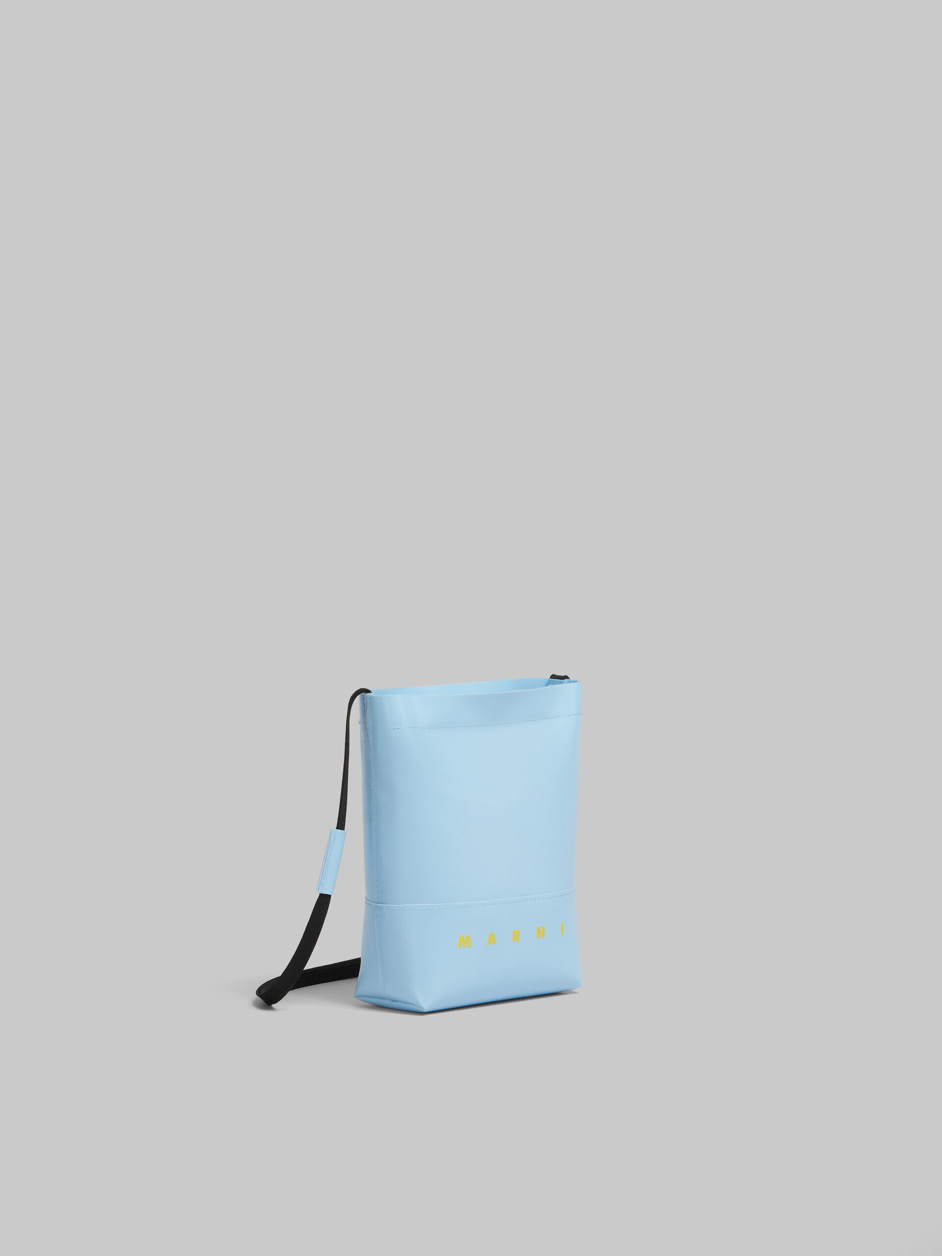 Light blue crossbody bag with shoelace strap | Marni