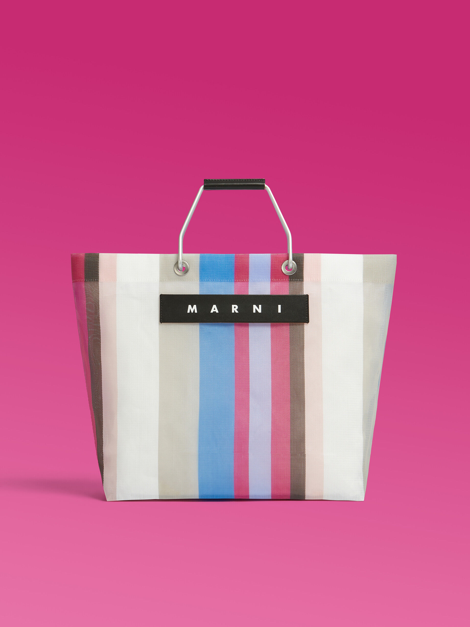 アイボリー(リリーホワイト) MARNI MARKET STRIPE BAG | Marni