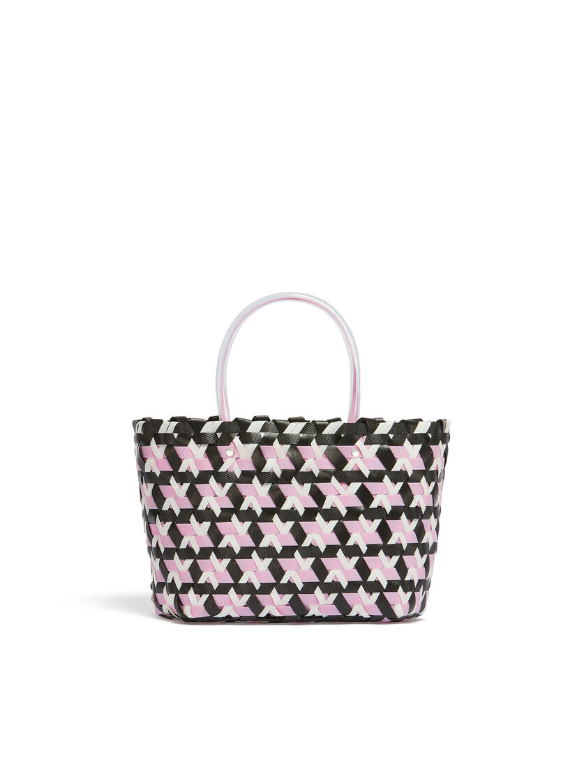 Black tritone MARNI MARKET tote bag - Shopping Bags - Image 3
