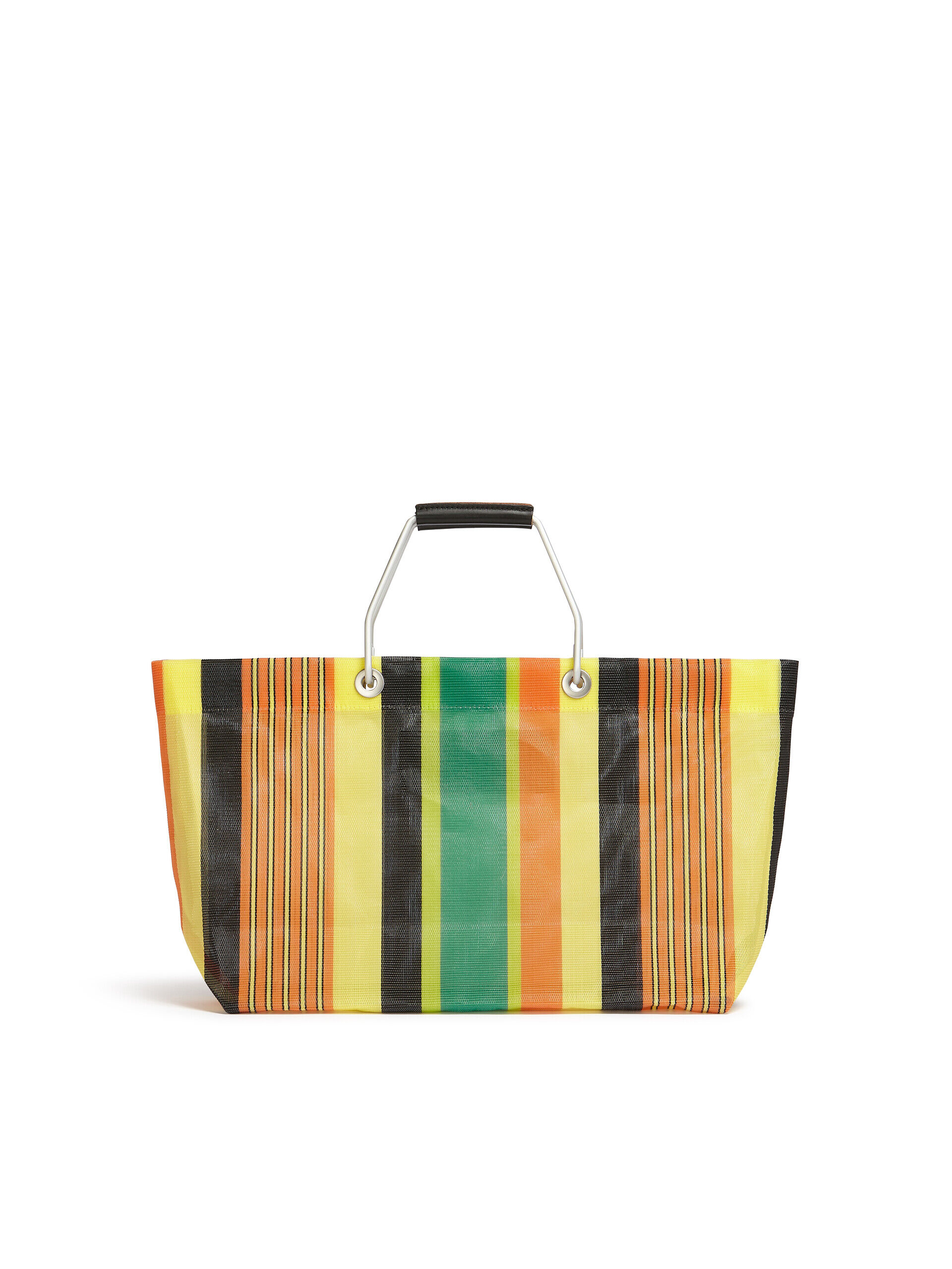 MARNI MARKET STRIPE MINI multicolor yellow bag | Marni