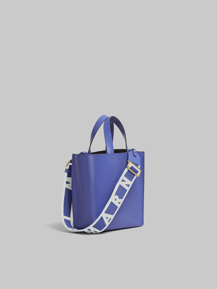 Museo Bag Mini in pelle azzurra - Borse shopping - Image 6