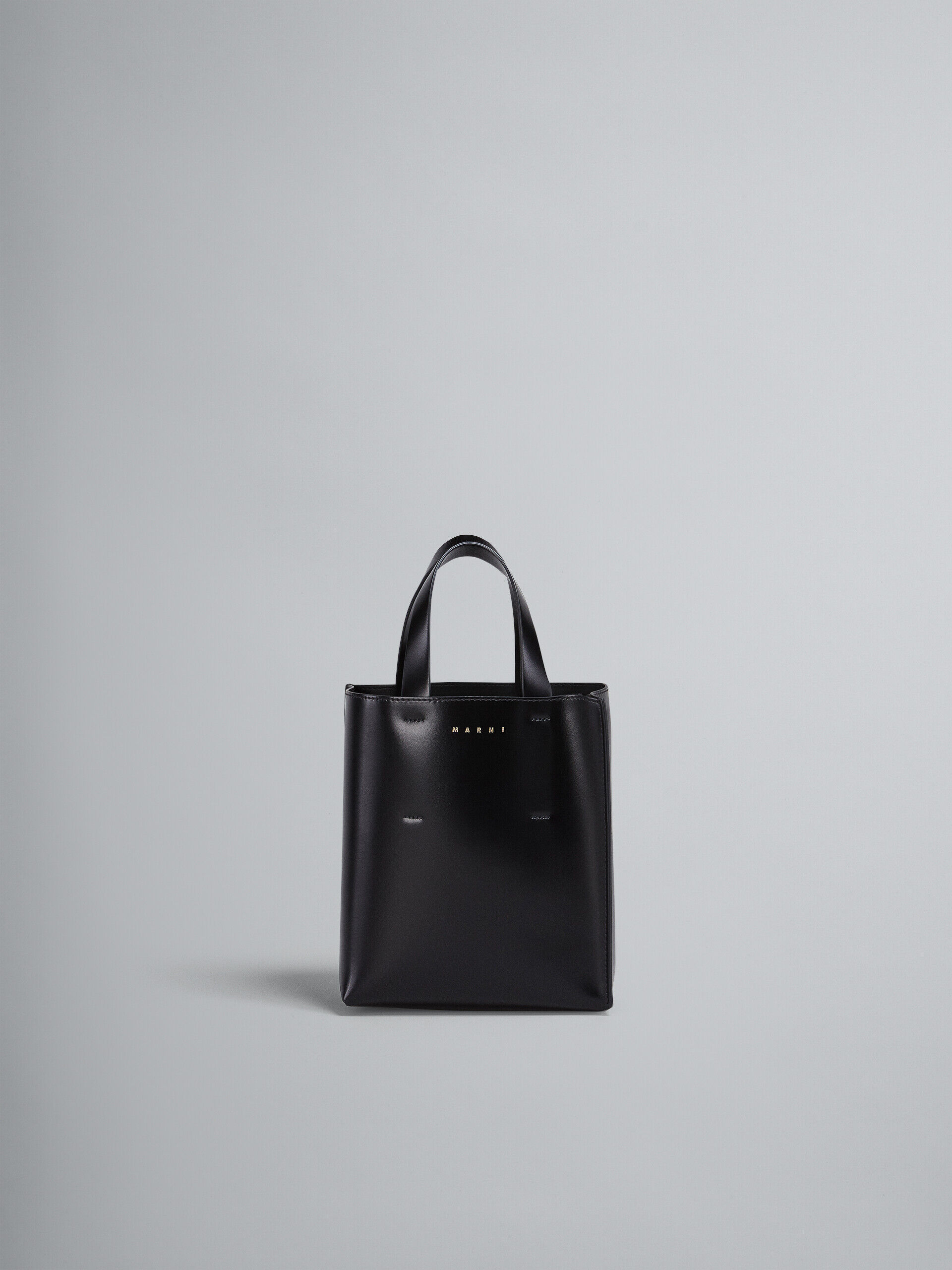 Museo Mini Bag in black leather | Marni