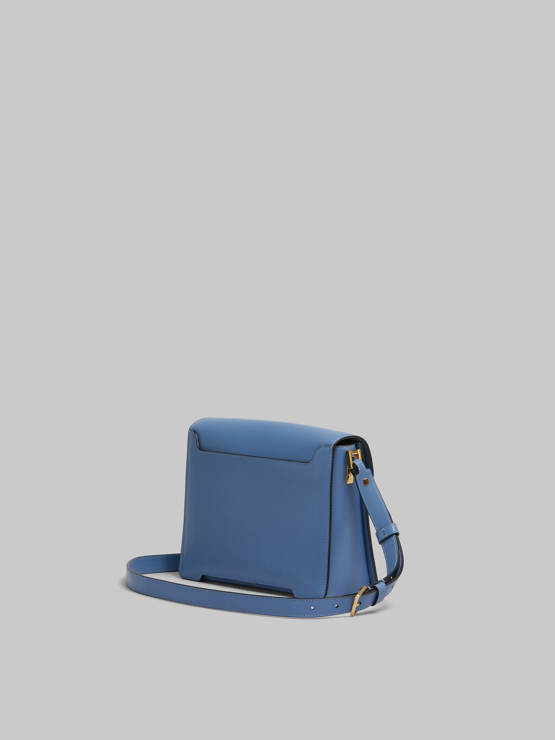 Blue leather Trunkaroo medium shoulder bag | Marni