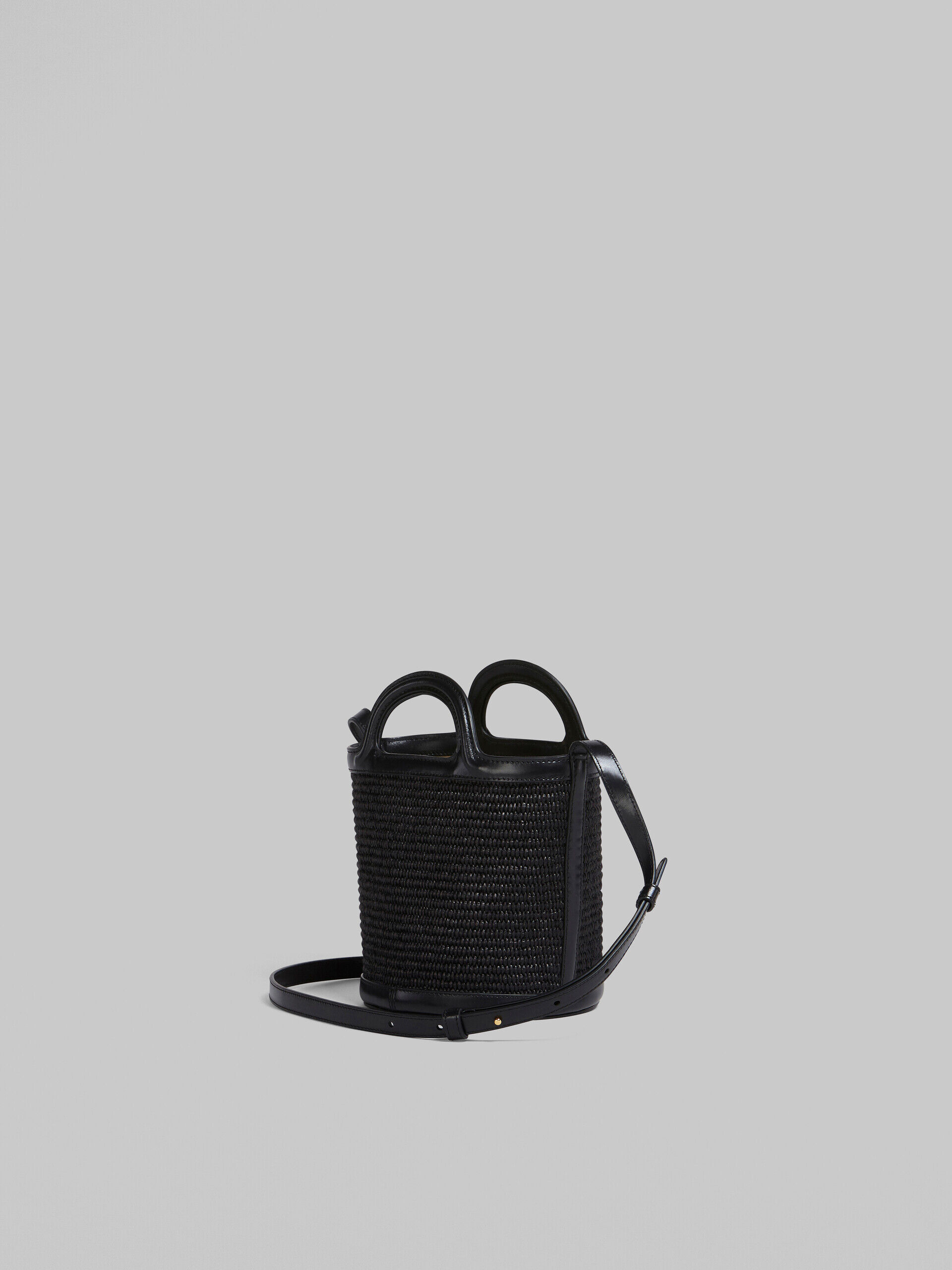 ブラック TROPICALIA BASKET BAG SMALL | Marni