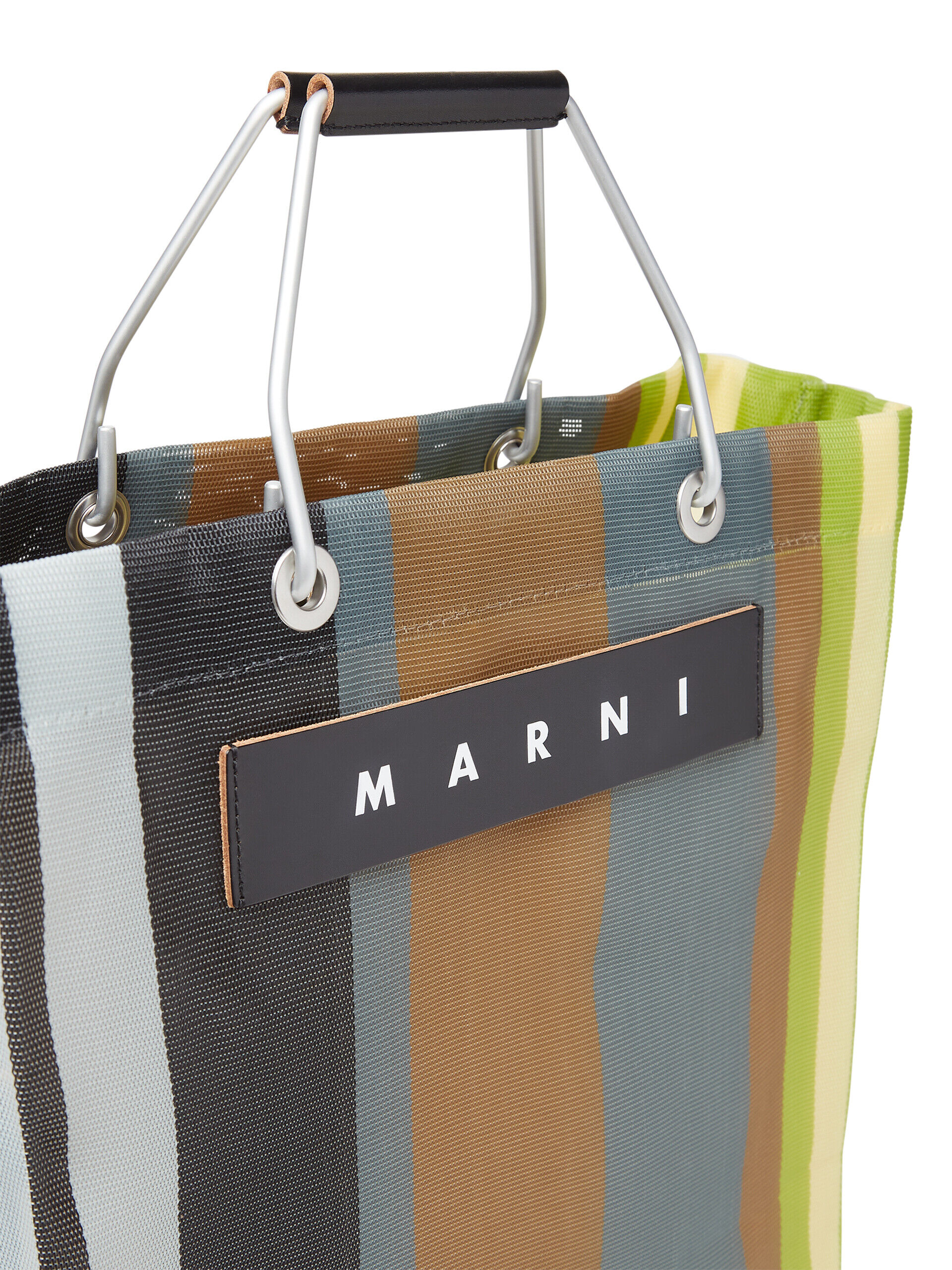 エクリュ(ソフトベージュ) MARNI MARKET STRIPE BAG | Marni