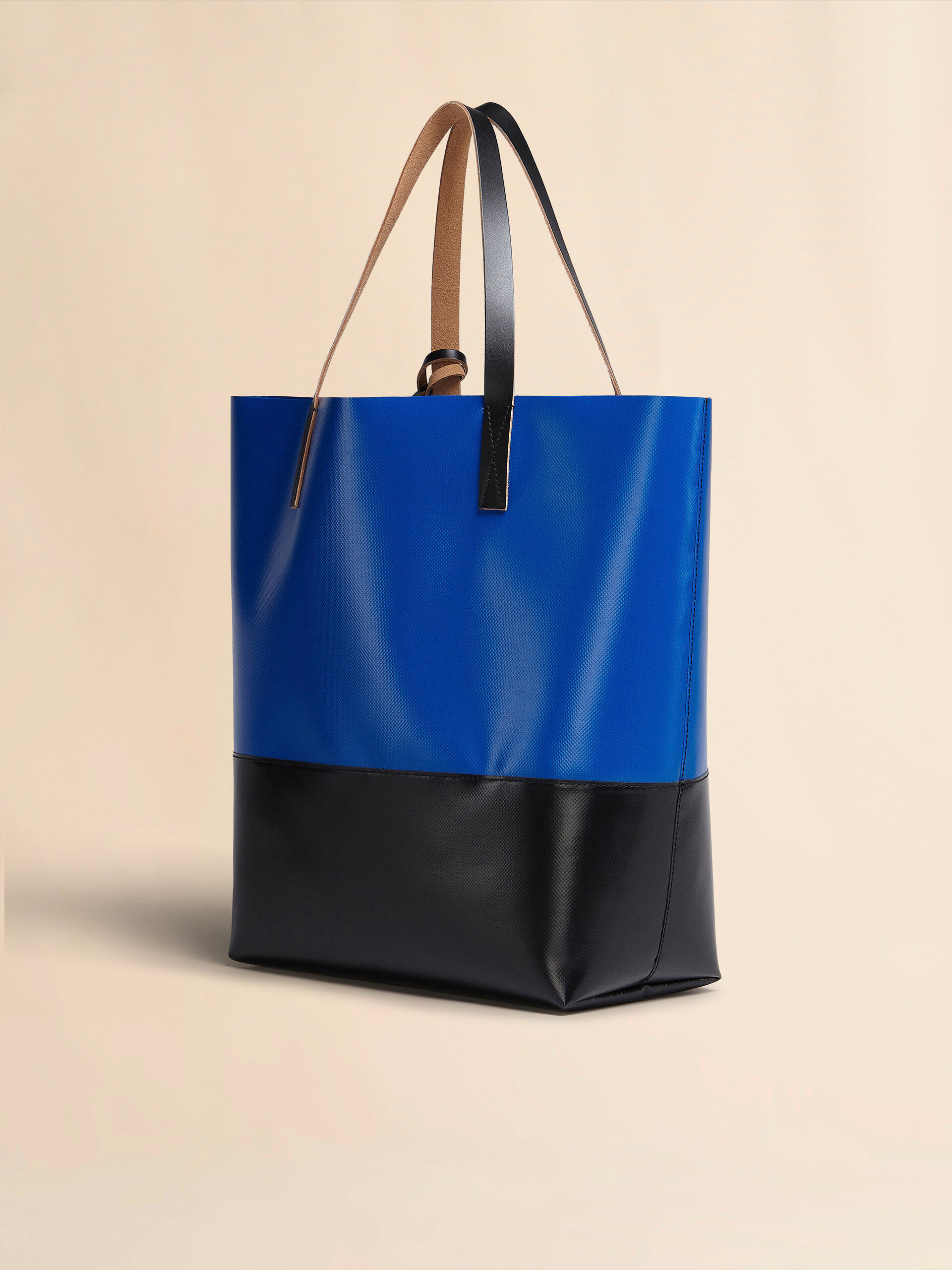 Borsa shopping Tribeca in blu e nero - Borse shopping - Image 2