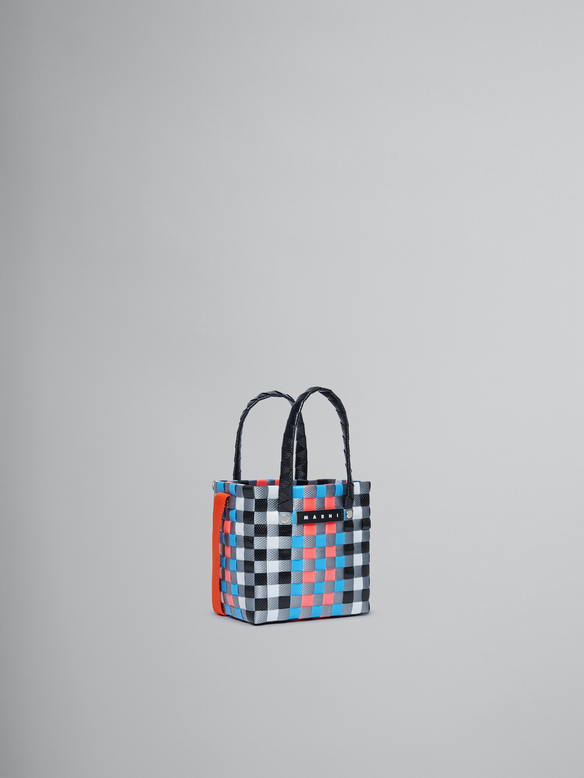 Borsa micro basket ad intreccio multicolor - Borse - Image 3