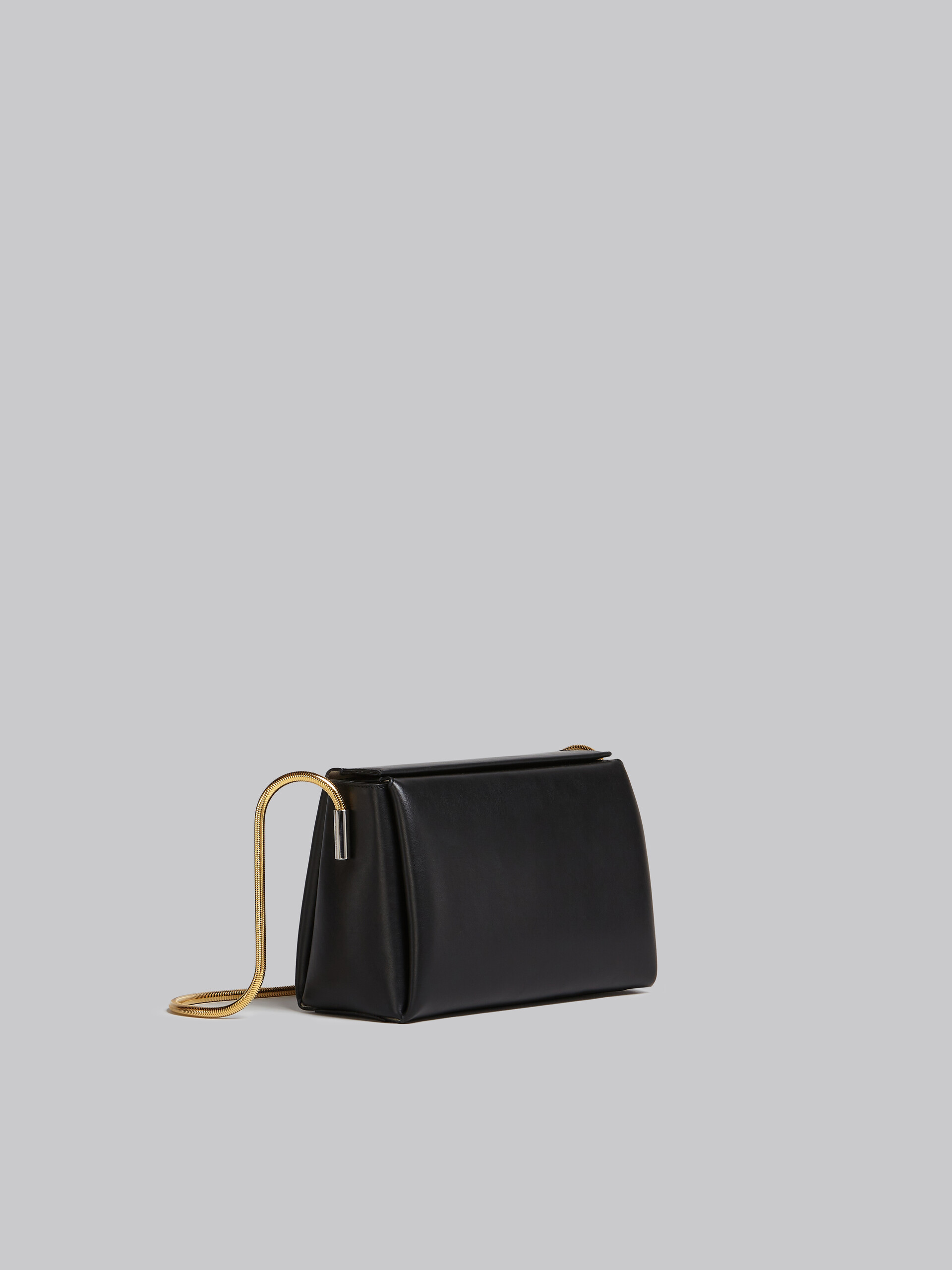 The Toggle Flap Crossbody Bag in Specchio Leather