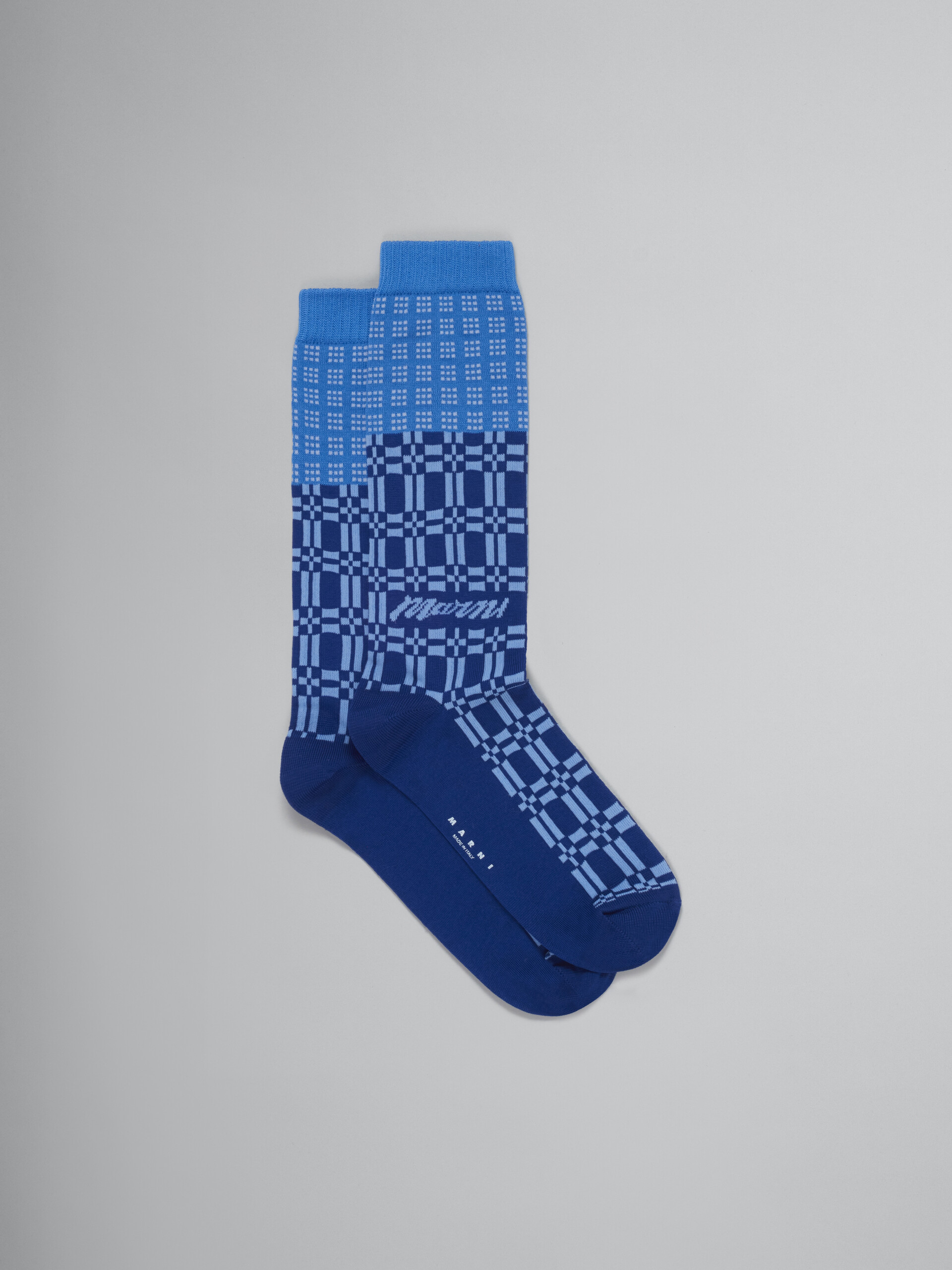 Marni Man's Geometric Patterns Socks