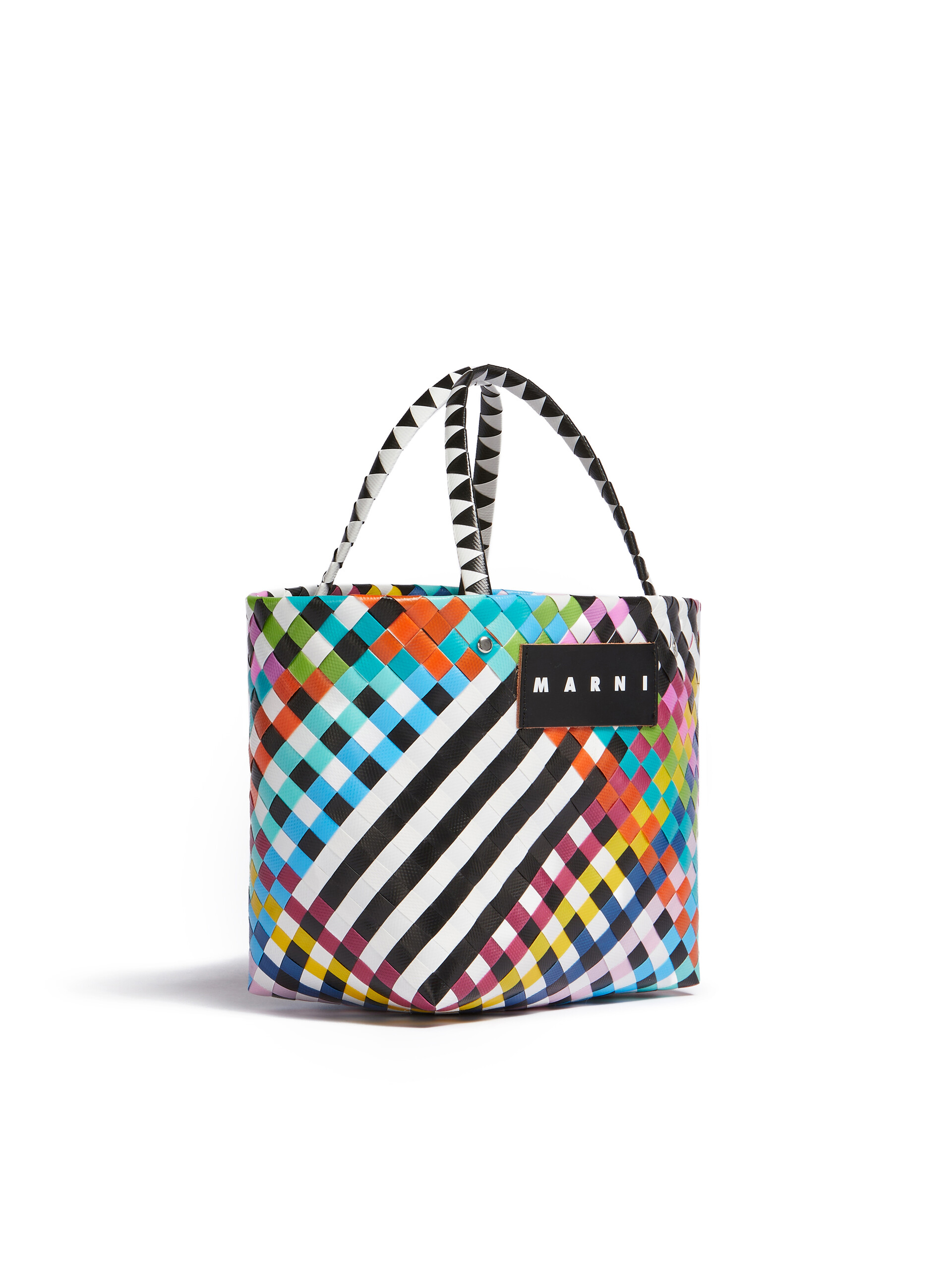 Multicolour MARNI MARKET MINI BASKET bag