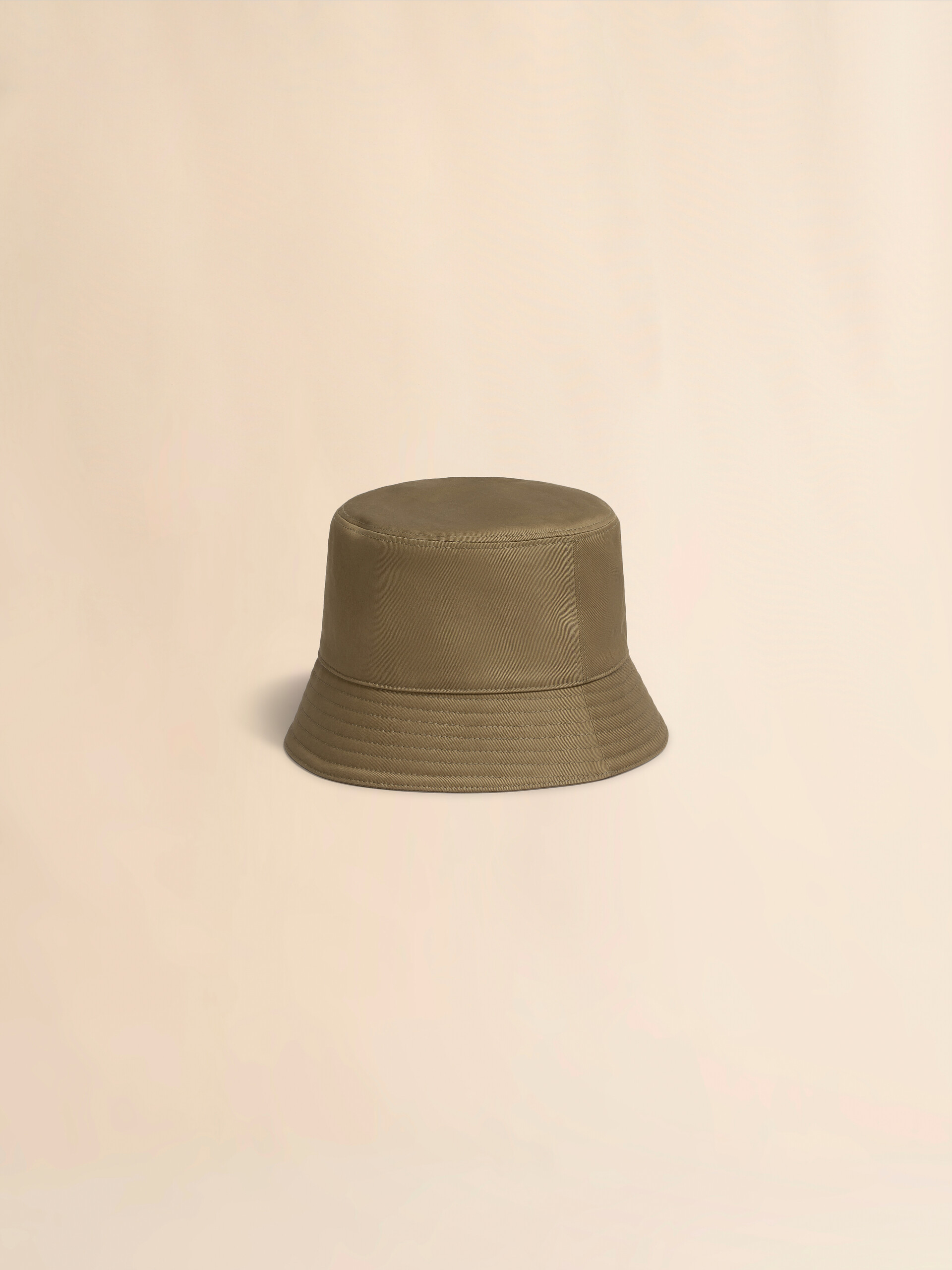 Cappello bucket in cotone biologico nero con logo ricamato - Cappelli - Image 3