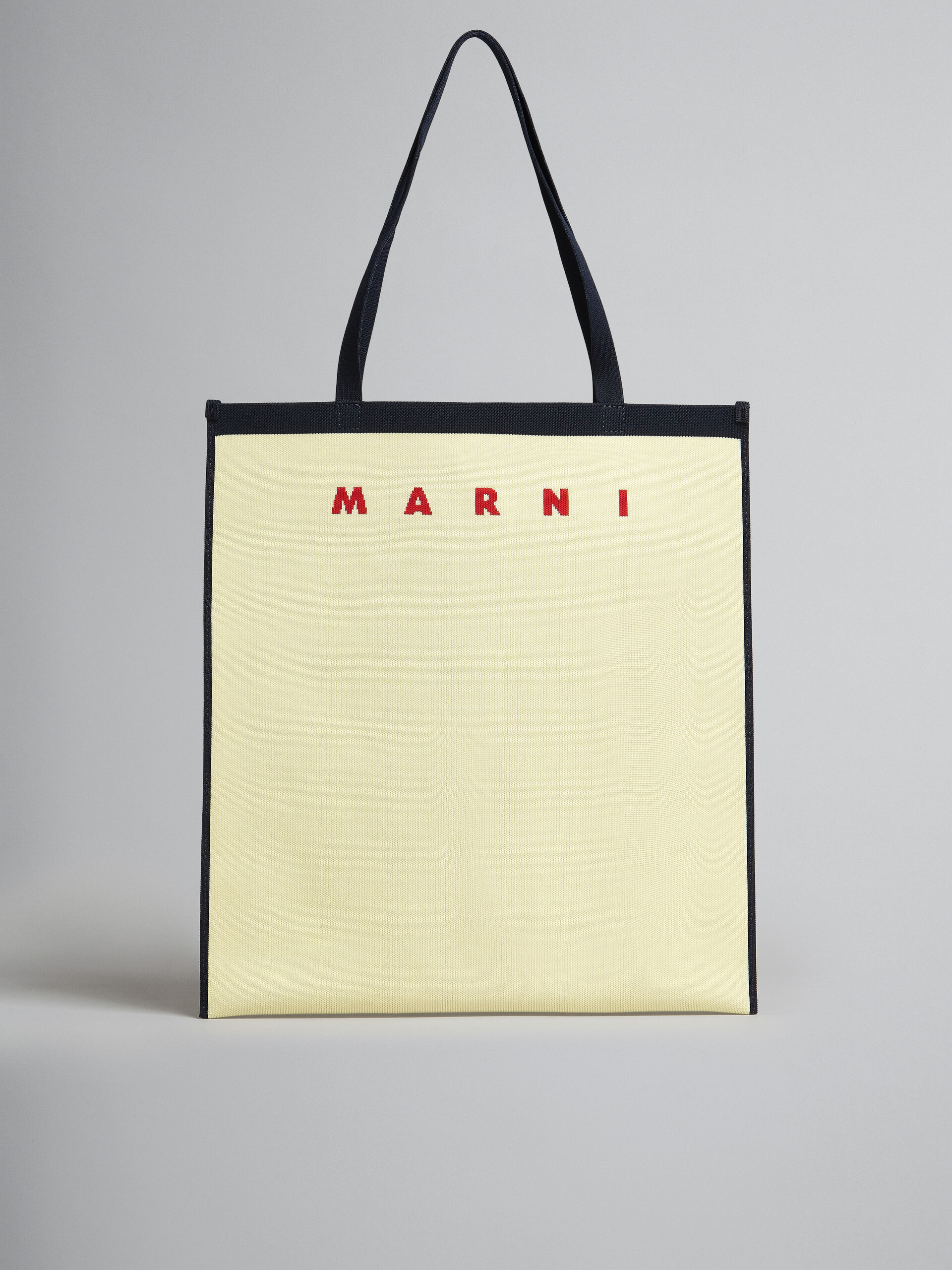 新品 《MARNI》 マルニ フラワージャガードスカート 黄色 36 ひざ丈