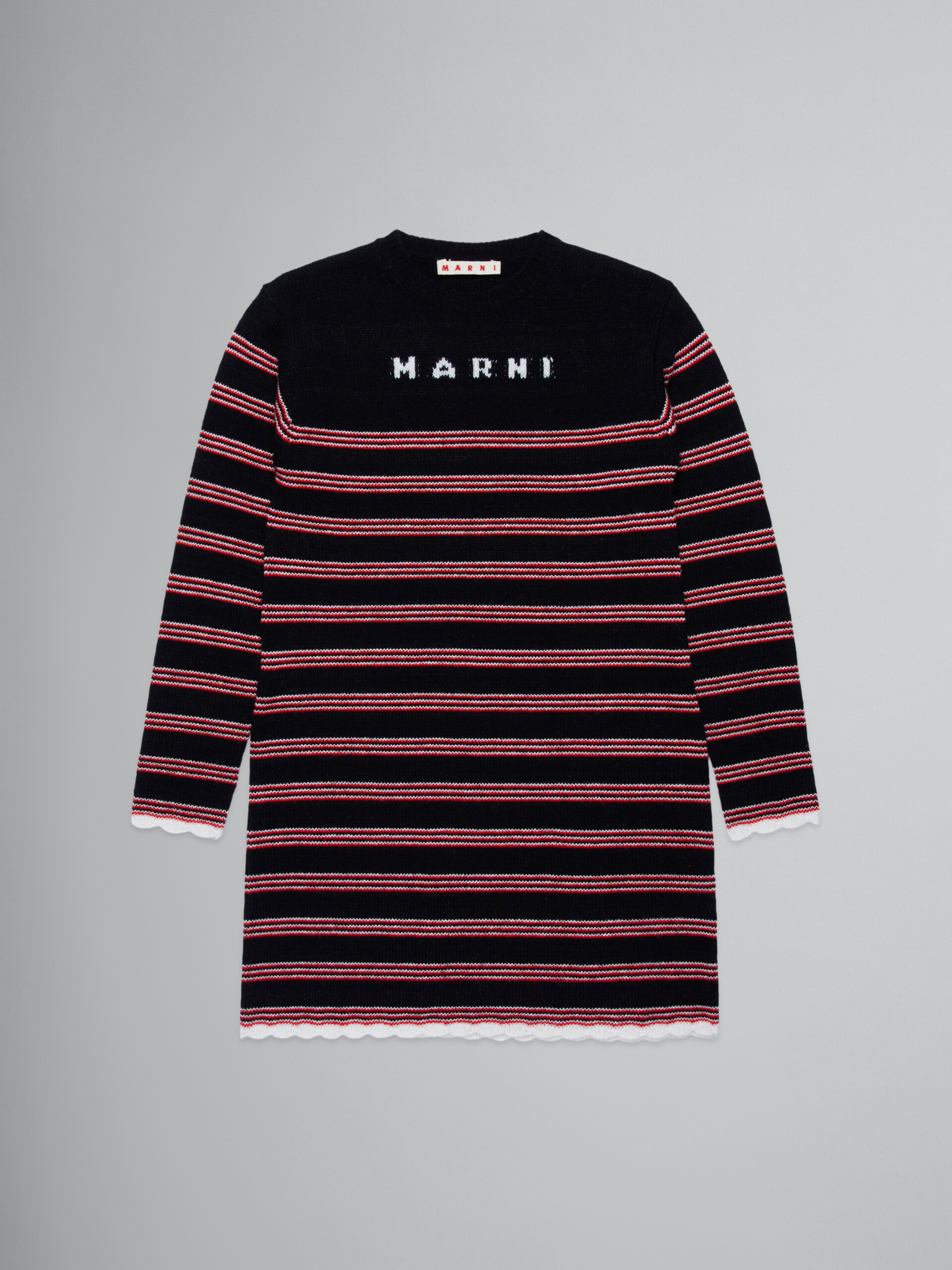 Striped knitted dress | Marni