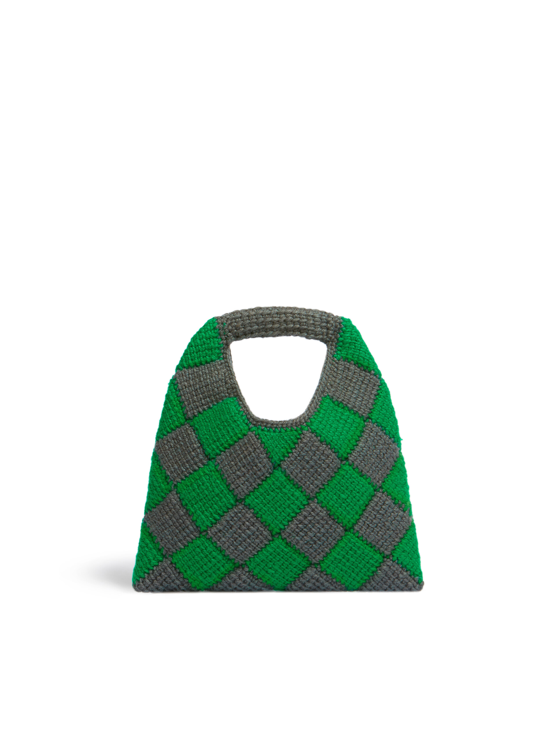 グリーン テックウール Marni Market Diamond ミニバッグ | Marni